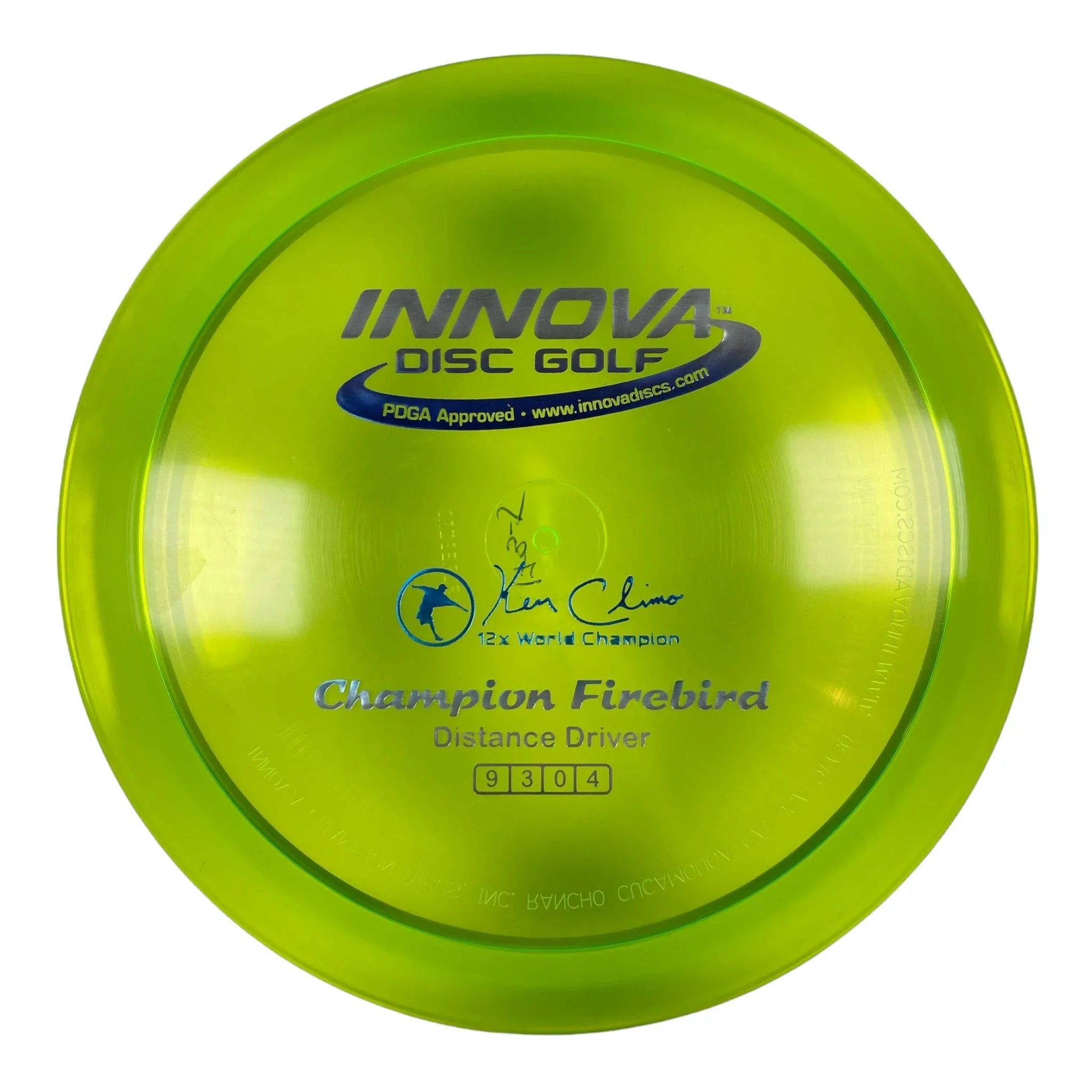Innova Champion Discs Firebird | Champion | Green/Silver 173 - 174g Disc Golf