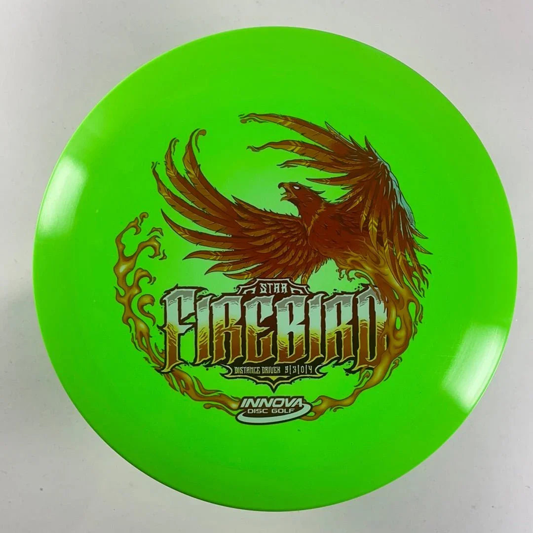 Innova Champion Discs Firebird | InnVision Star | Green/Orange 167 - 173g Disc Golf