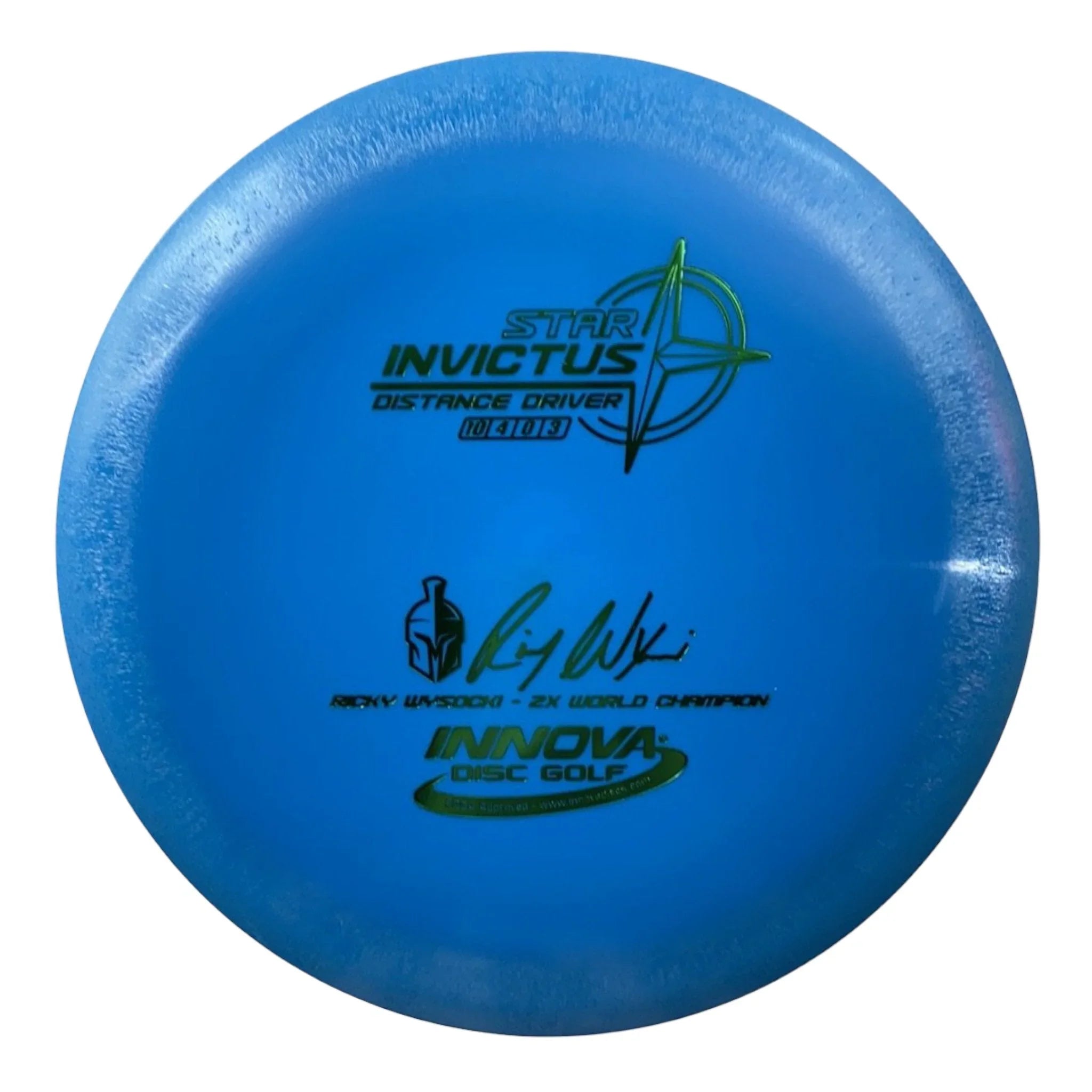 Innova Champion Discs Invictus | Star | Blue/Green 167g - 172g (Ricky Wysocki) Disc Golf