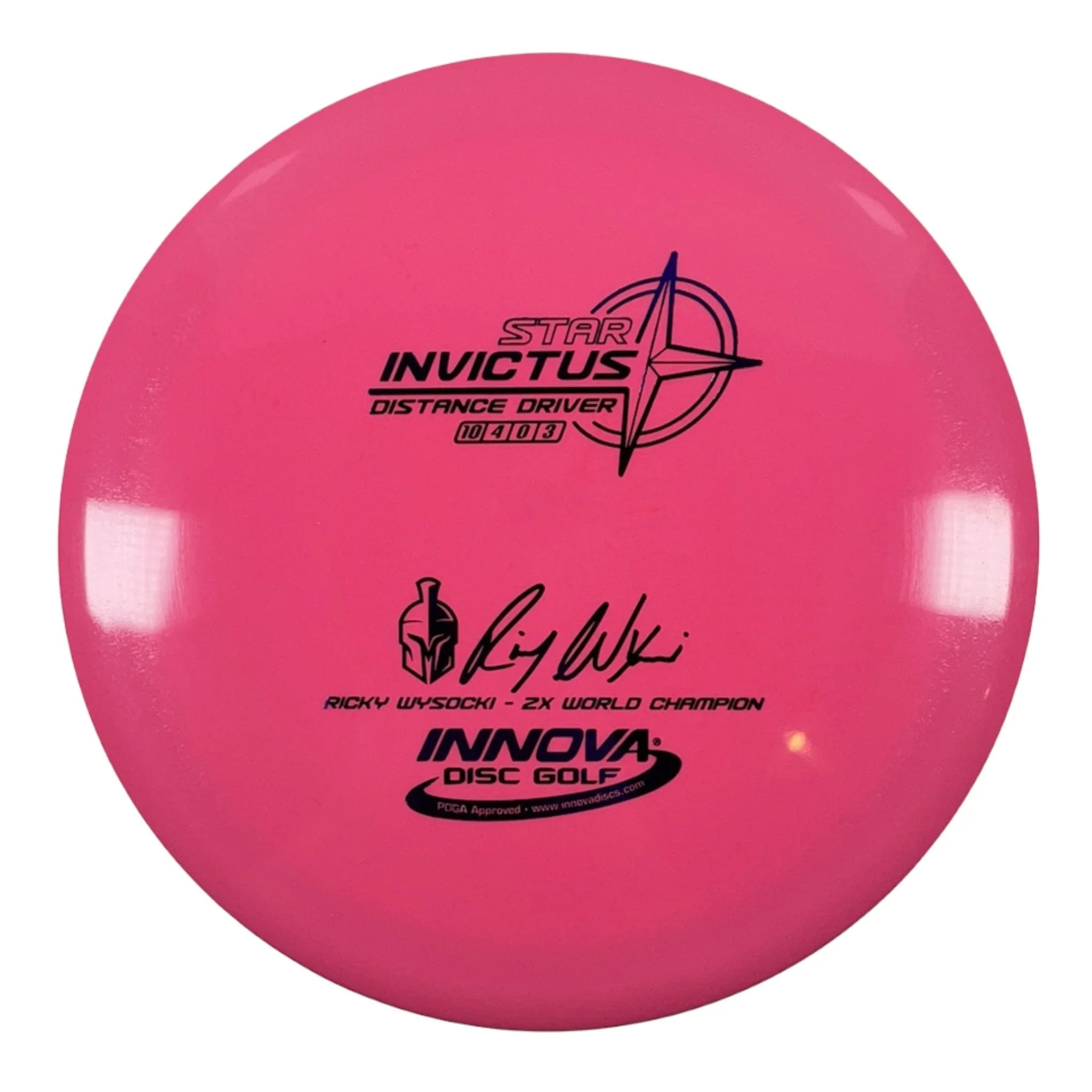 Innova Champion Discs Invictus | Star | Pink/Blue 173g - 174g (Ricky Wysocki) Disc Golf