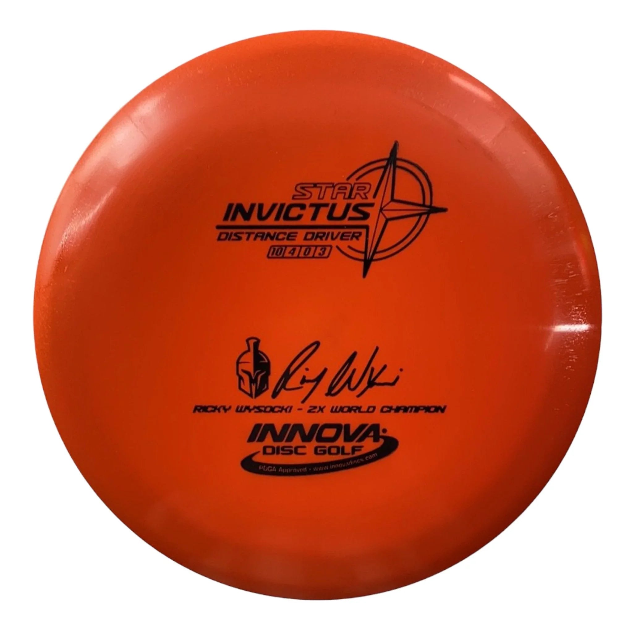 Innova Champion Discs Invictus | Star | Red/Black 171g - 172g (Ricky Wysocki) Disc Golf