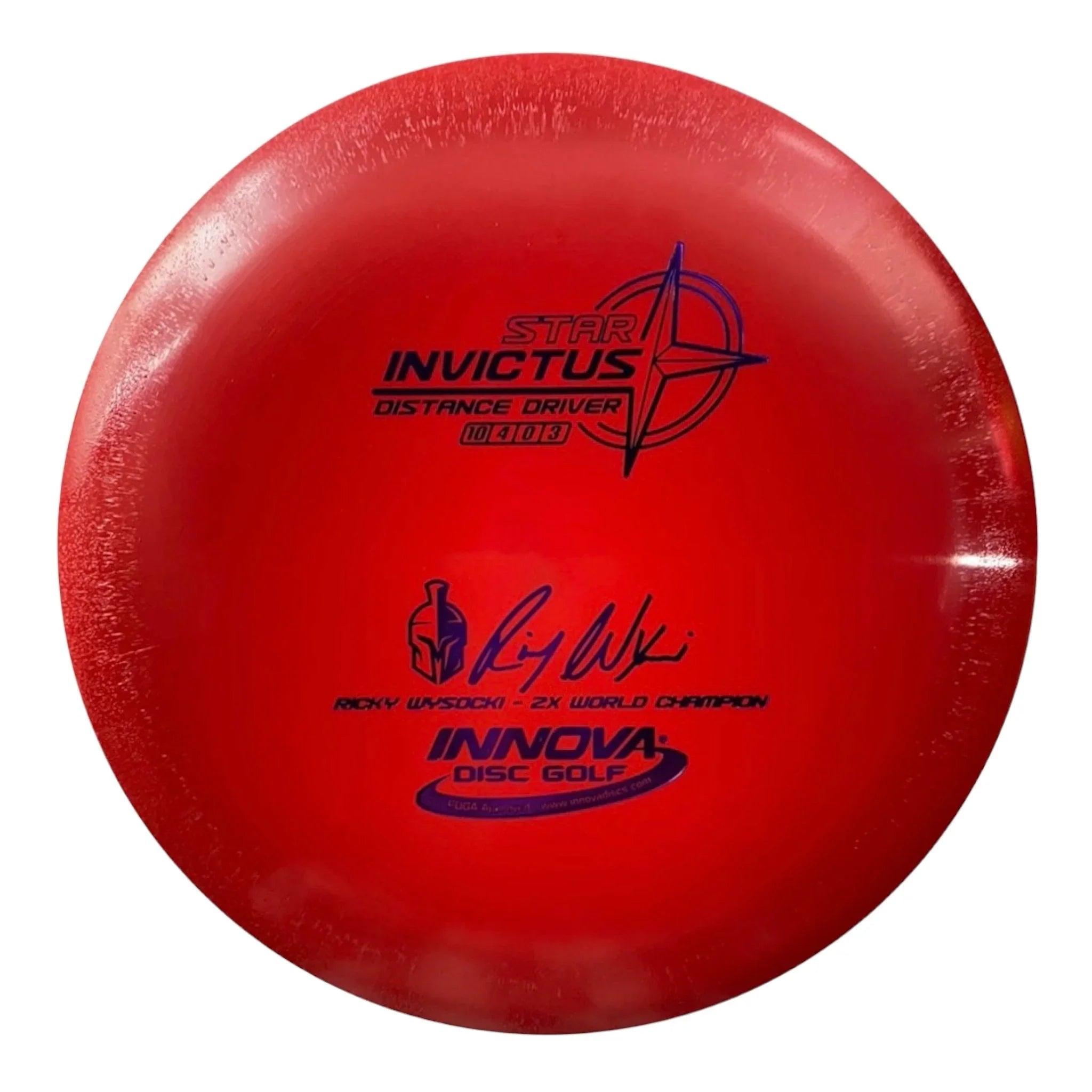 Innova Champion Discs Invictus | Star | Red/Purple 173g - 175g (Ricky Wysocki) Disc Golf