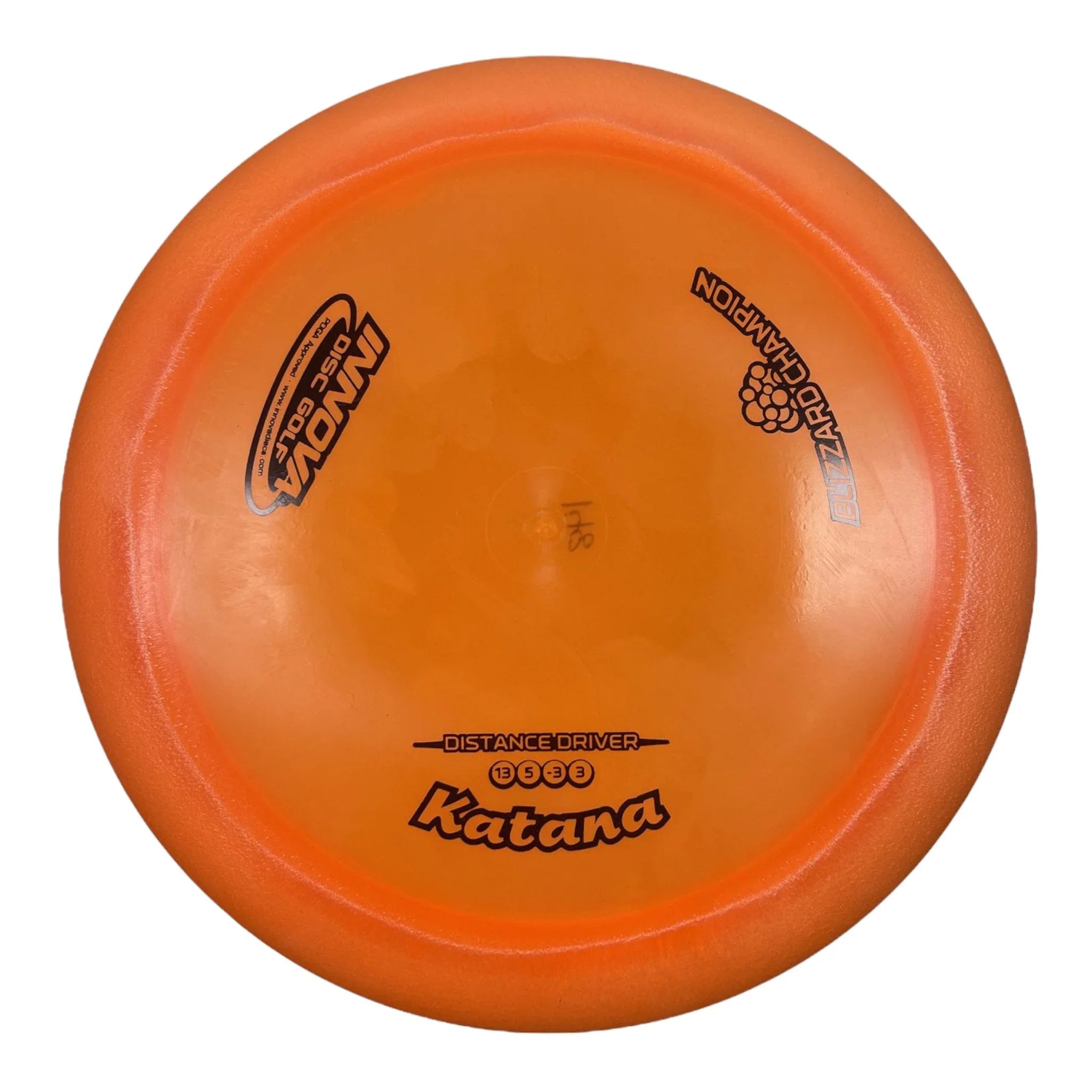 Innova Champion Discs Katana | Blizzard | Orange/Black 147 - 148g Disc Golf