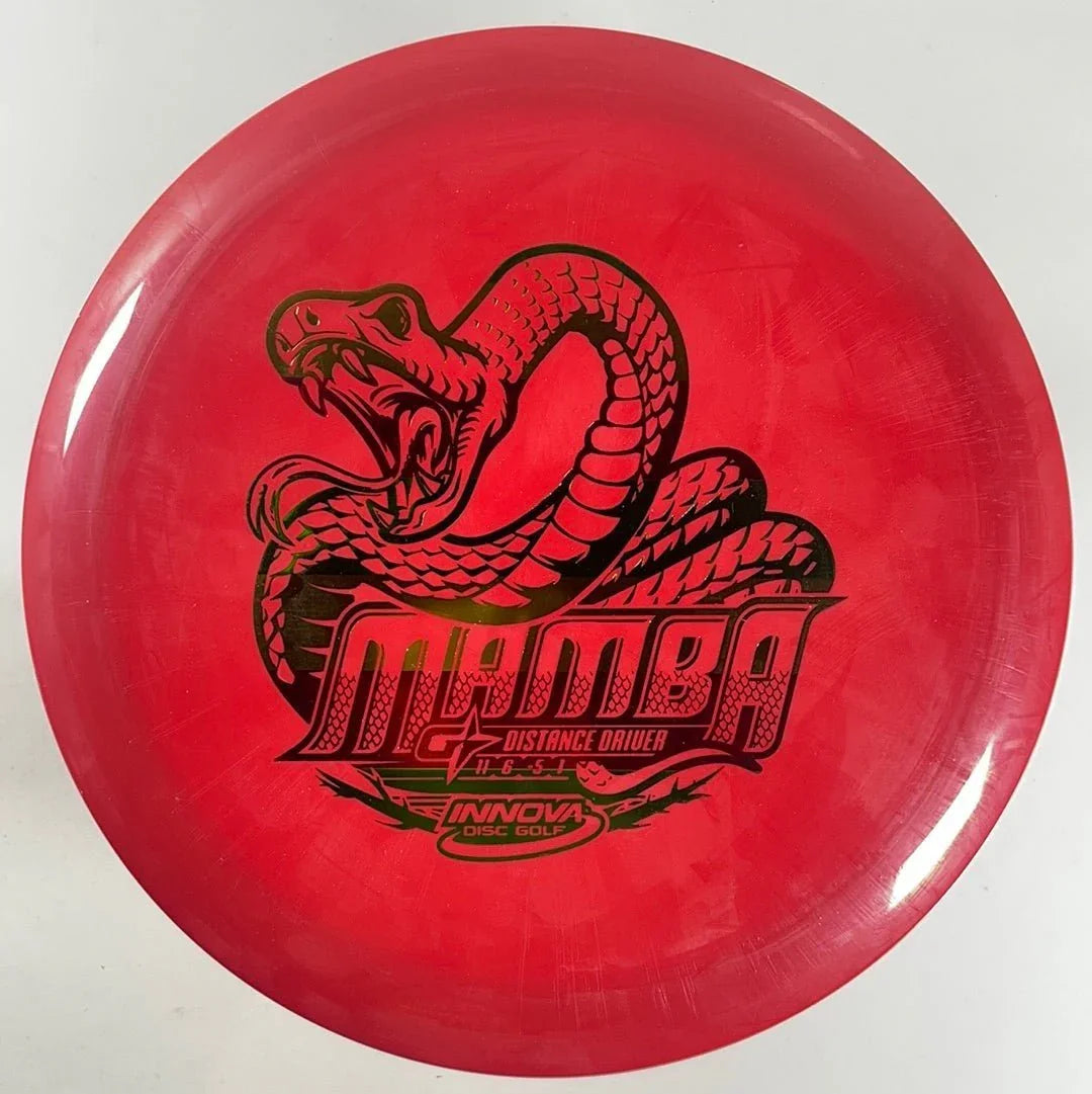 Innova Champion Discs Mamba | GStar | Red/Rasta 171g Disc Golf