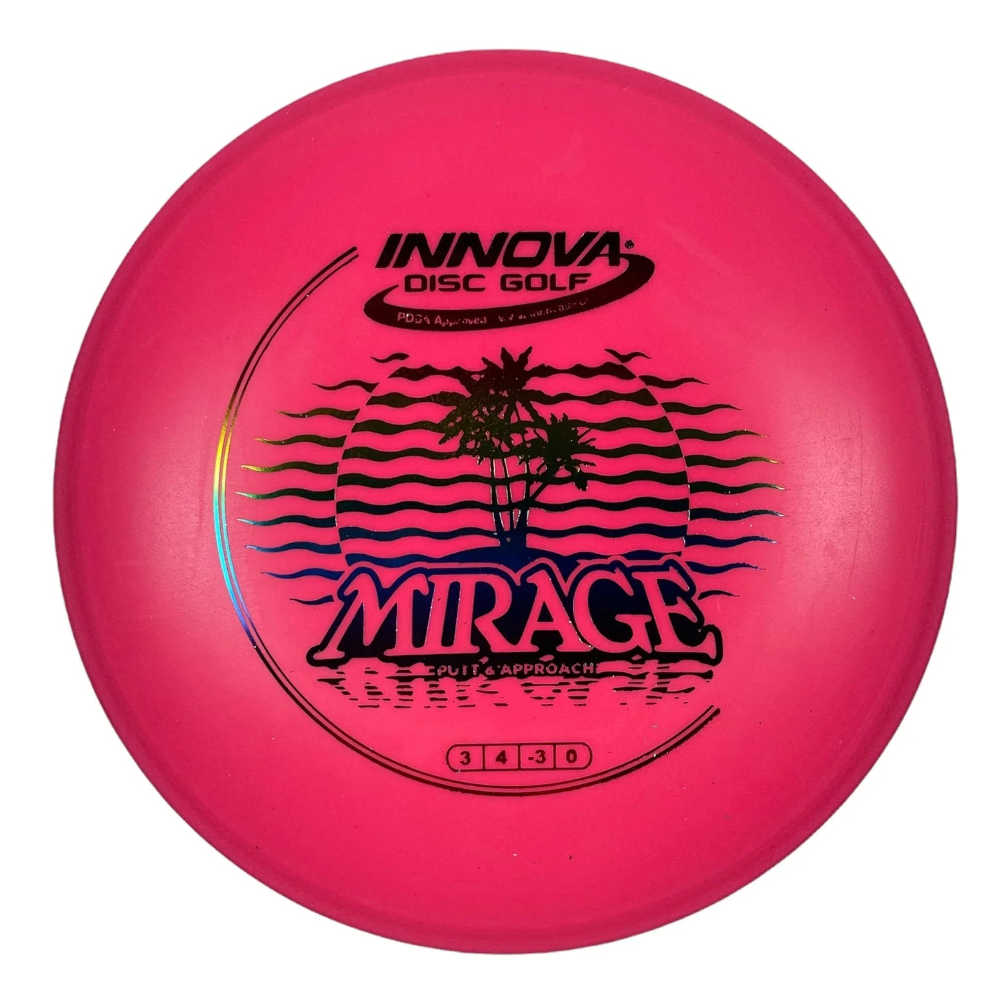 Innova Champion Discs Mirage | DX | Pink/Rainbow 166 - 168g Disc Golf