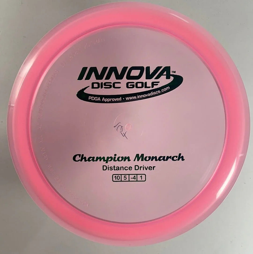 Innova Champion Discs Monarch | Champion | Pink/Green 167g Disc Golf