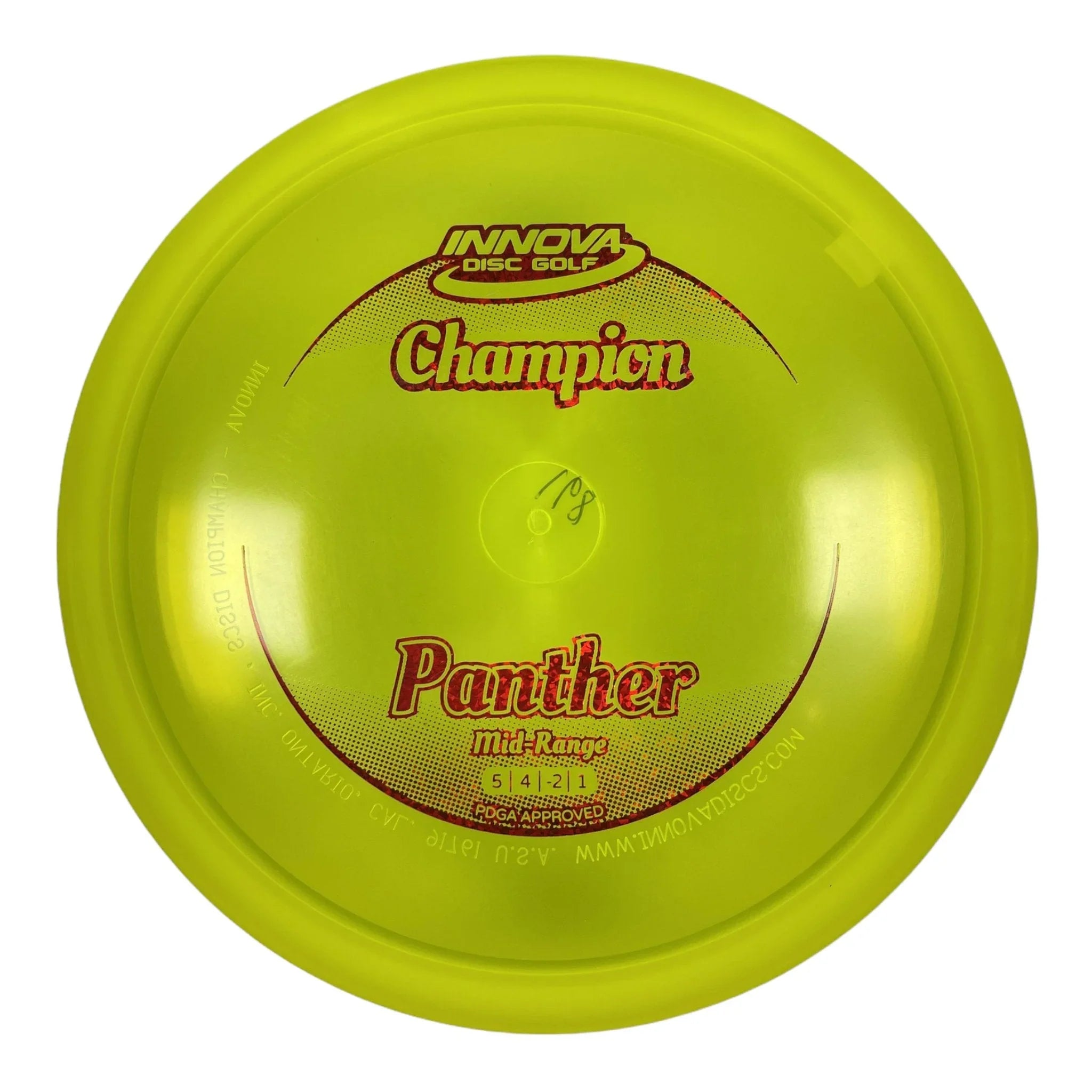 Innova Champion Discs Panther | Champion | Yellow/Red 167 - 168g Disc Golf