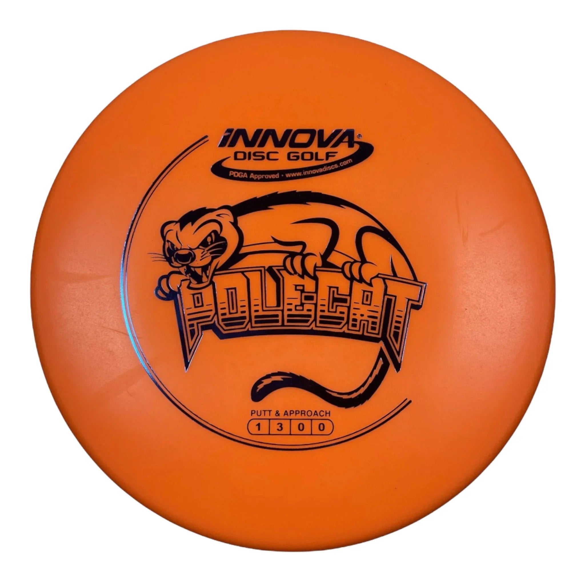 Innova Champion Discs Polecat | DX | Orange/Blue 144g Disc Golf