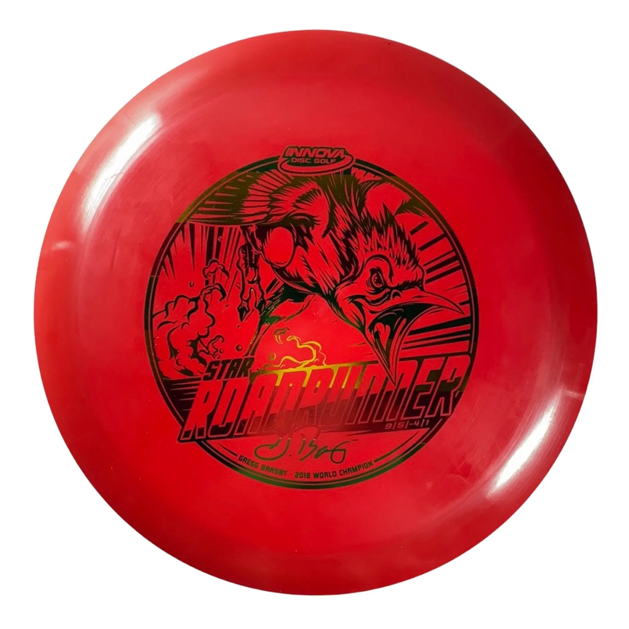 Innova Champion Discs Roadrunner | Star | Red/Rainbow 167 - 174g (Gregg Barsby) Disc Golf