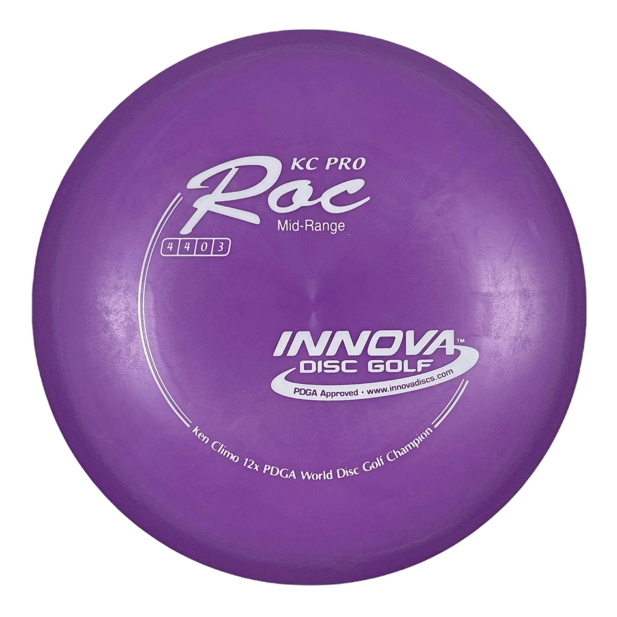 Innova Champion Discs Roc | KC Pro | Purple/White 167 - 168g Disc Golf
