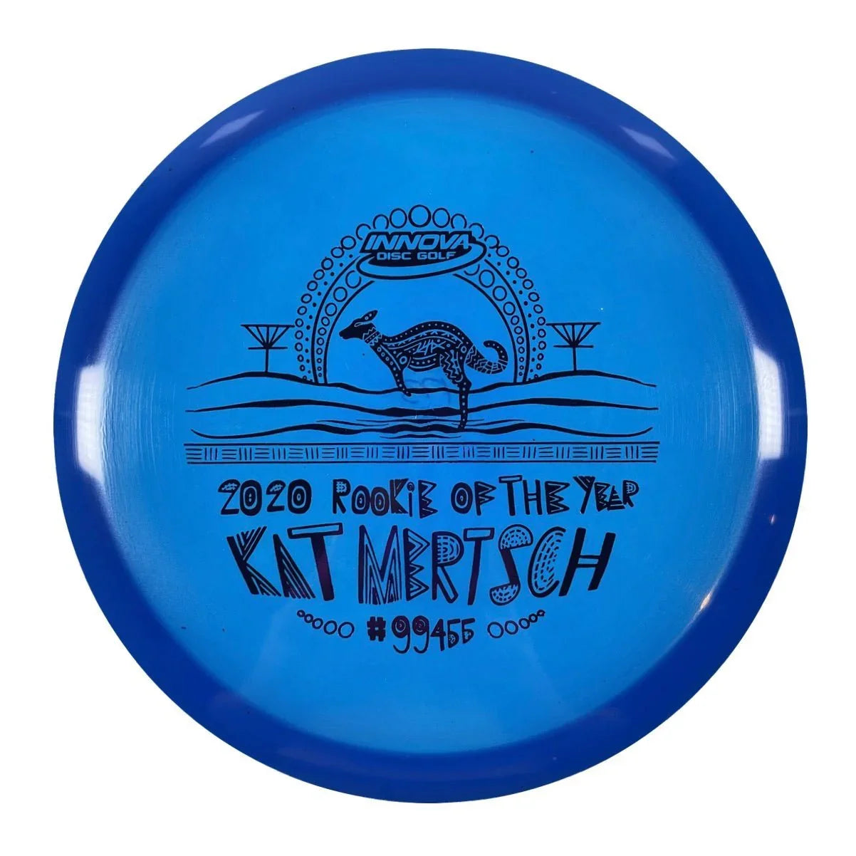 Innova Champion Discs Roc3 | Champion | Blue/Black 173g (Kat Mertsch) Disc Golf