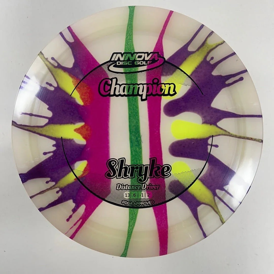 Innova Champion Discs Shryke | Champion I - Dye | Purple/White 171g Disc Golf