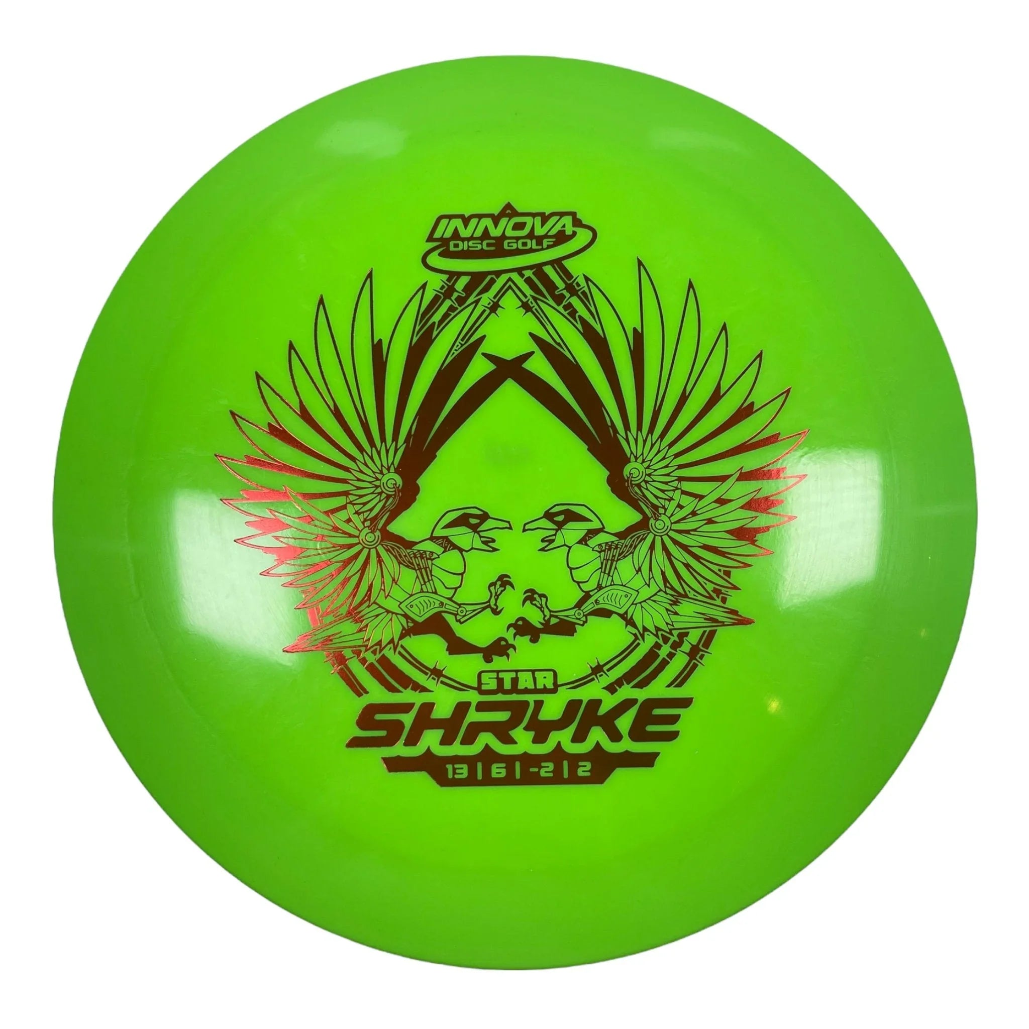 Innova Champion Discs Shryke | Star | Green/Red 170g Disc Golf