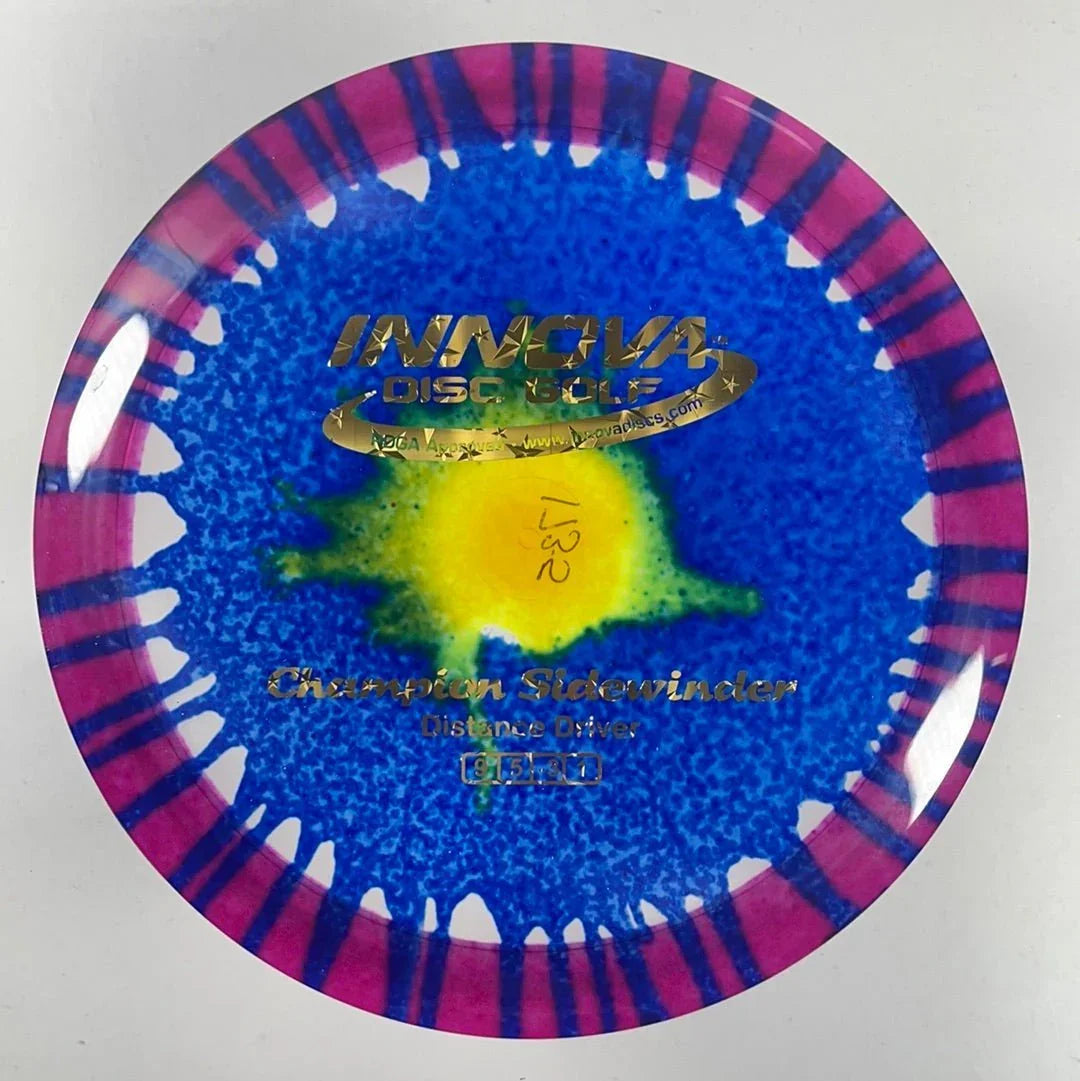 Innova Champion Discs Sidewinder | Champion I - Dye | Blue/Gold 173g Disc Golf