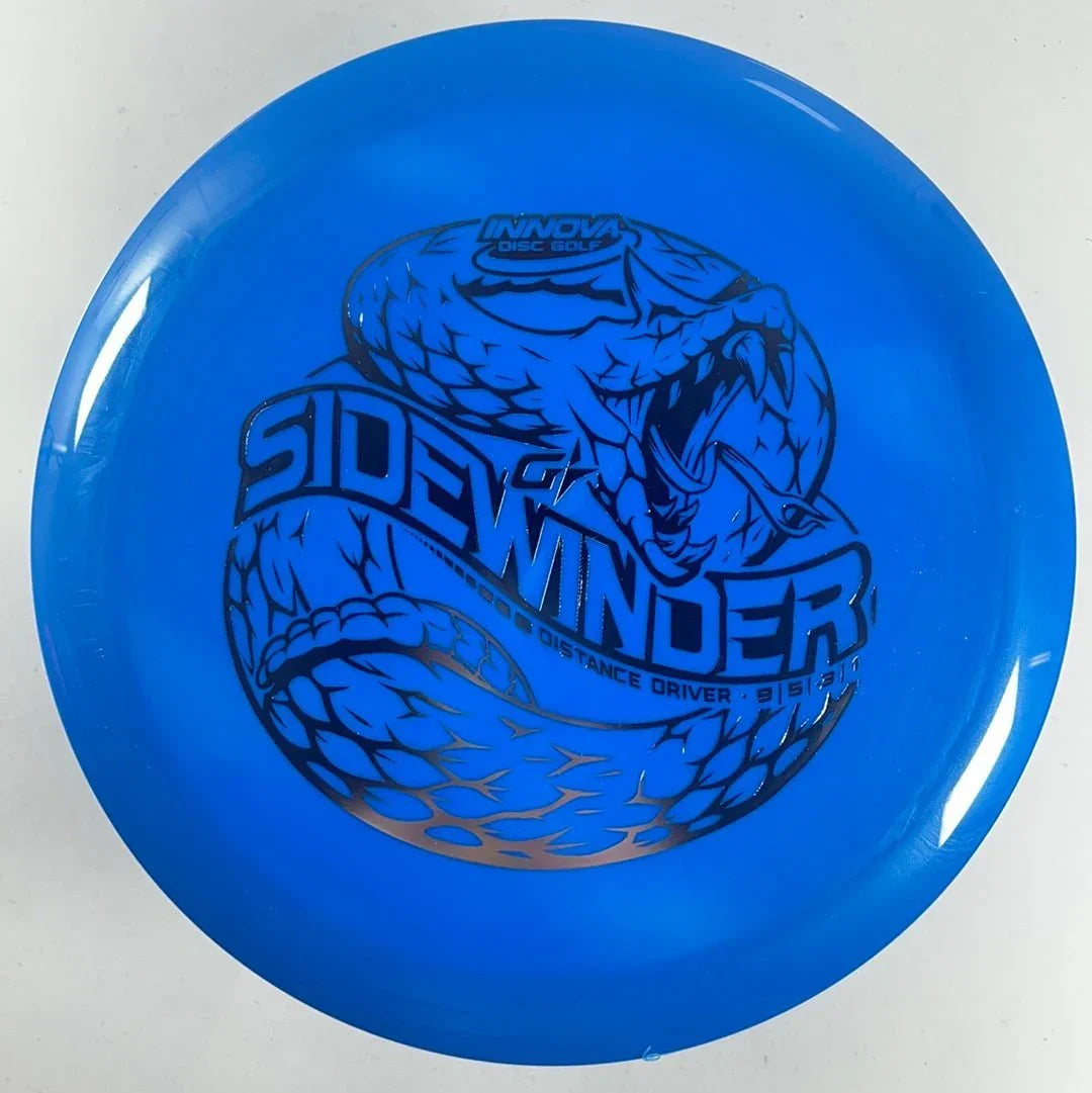 Innova Champion Discs Sidewinder | GStar | Blue/Silver 171g Disc Golf