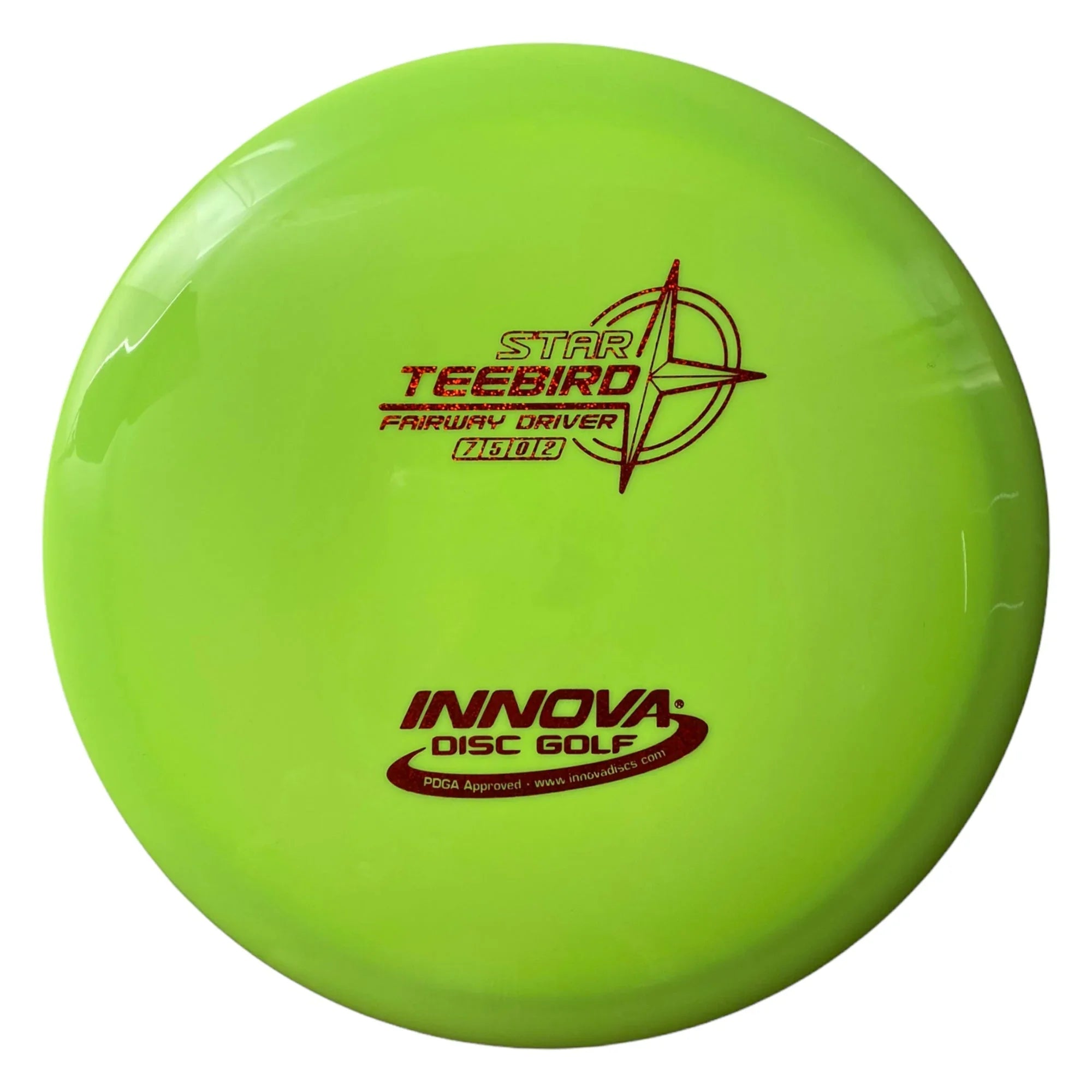Innova Champion Discs Teebird | Star | Green/Red 165 - 169g Disc Golf