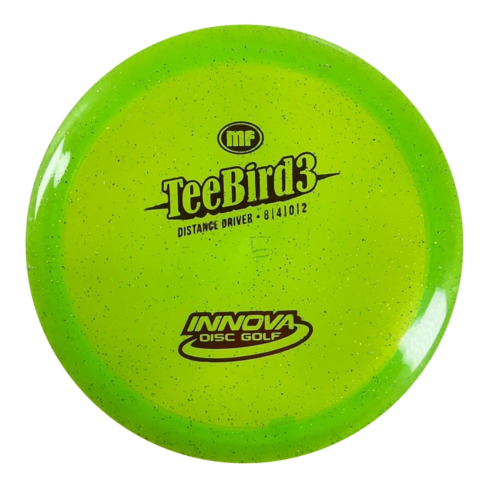 Innova Champion Discs Teebird3 | Metal Flake | Green/Red 171g Disc Golf
