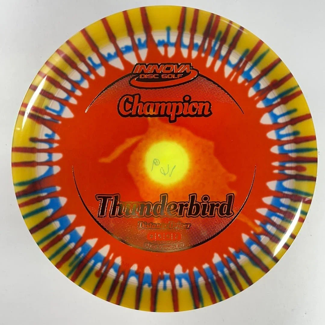 Innova Champion Discs Thunderbird | Champion I - Dye | Red/Gold 169g Disc Golf