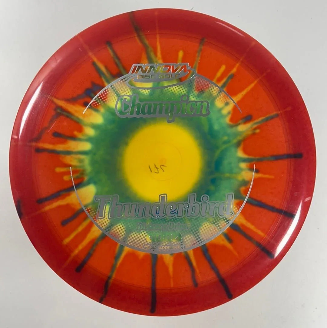 Innova Champion Discs Thunderbird | Champion I - Dye | Red/Silver 172g Disc Golf