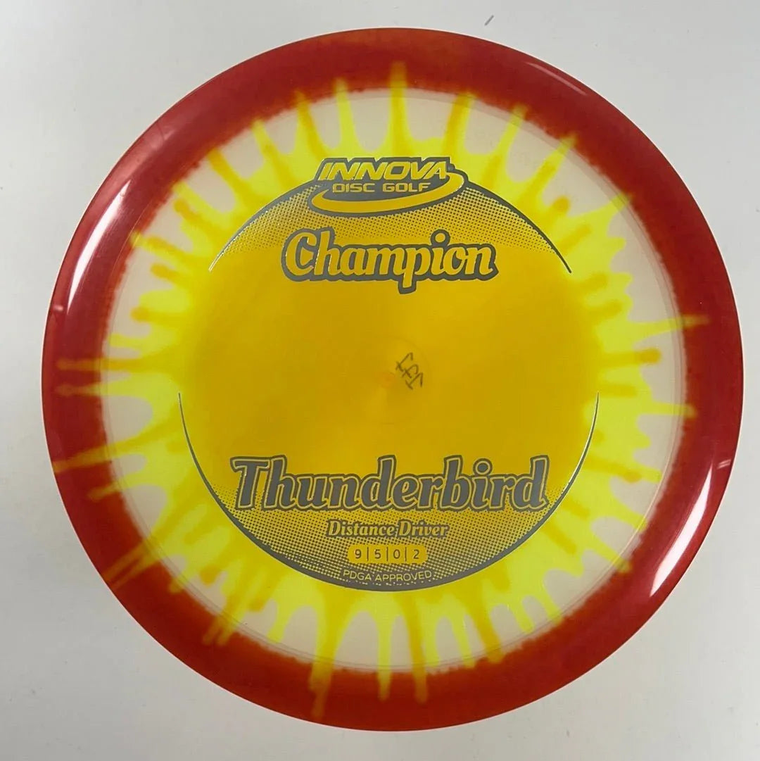 Innova Champion Discs Thunderbird | Champion I - Dye | Yellow/Silver 171g Disc Golf
