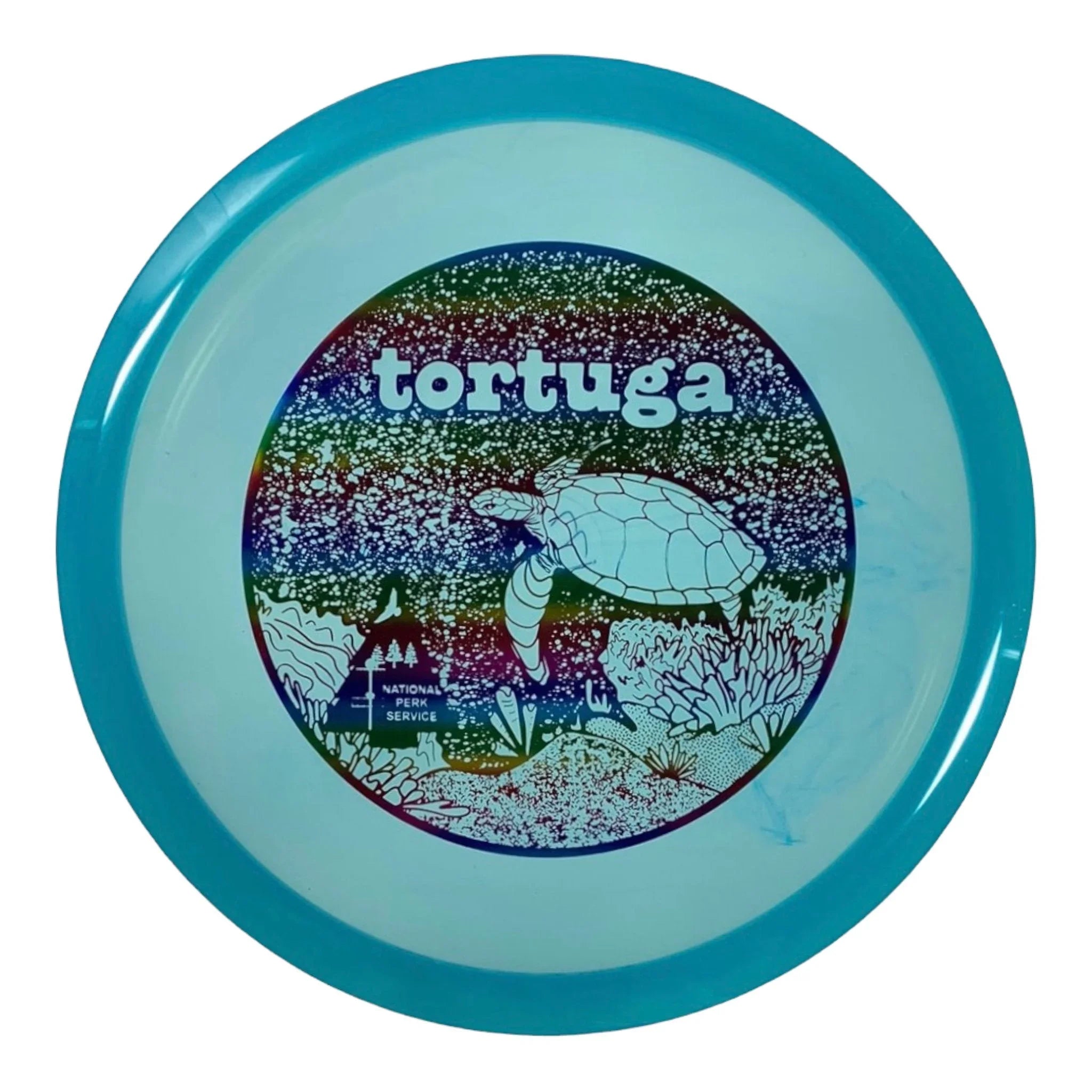 Innova Champion Discs Tortuga - Mako3 | Champion | Blue/Rainbow 177g (First Run) 29/50 Disc Golf