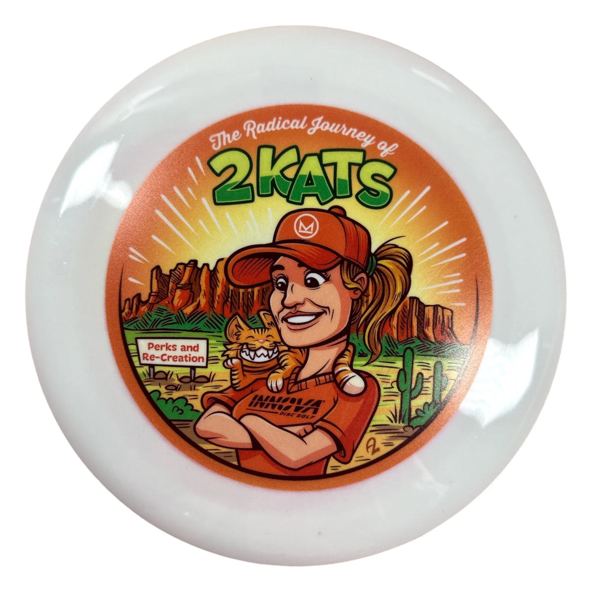 Innova Champion Discs Wraith | InnVision Star | White/Graphic 173g (Kat Mertsch) Disc Golf