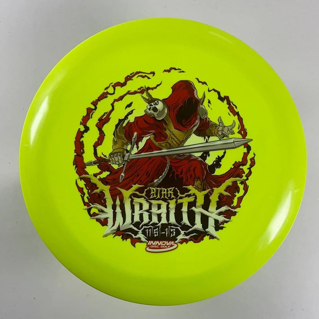 Innova Champion Discs Wraith | InnVision Star | Yellow/Red 173g Disc Golf