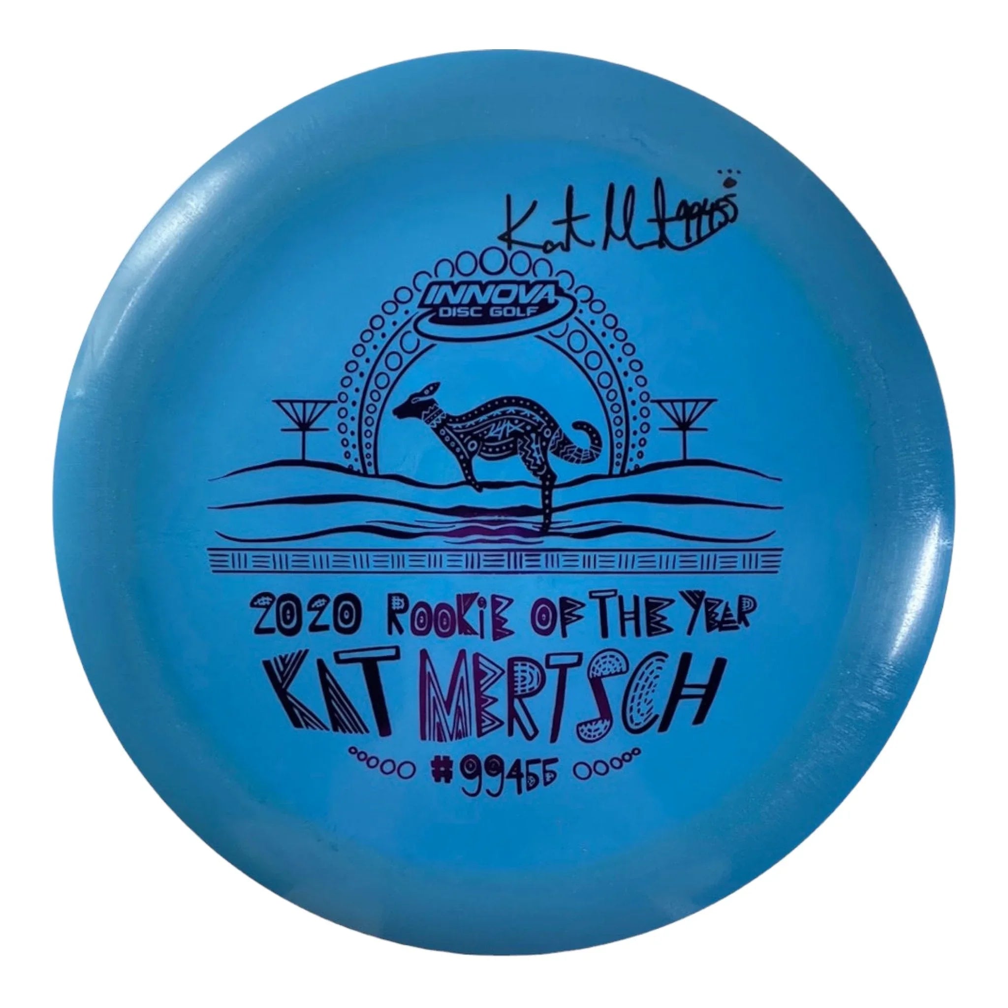 Innova Champion Discs Wraith | Star | Blue/Purple 175g (Kat Mertsch) Disc Golf