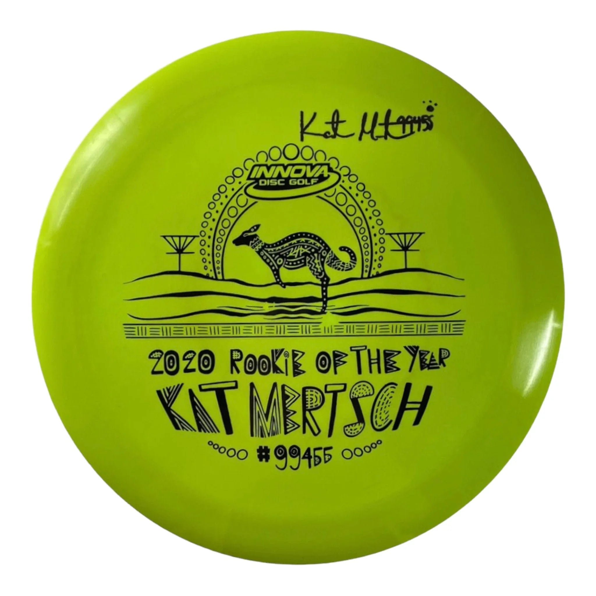 Innova Champion Discs Wraith | Star | Green/Black 175g (Kat Mertsch) Disc Golf