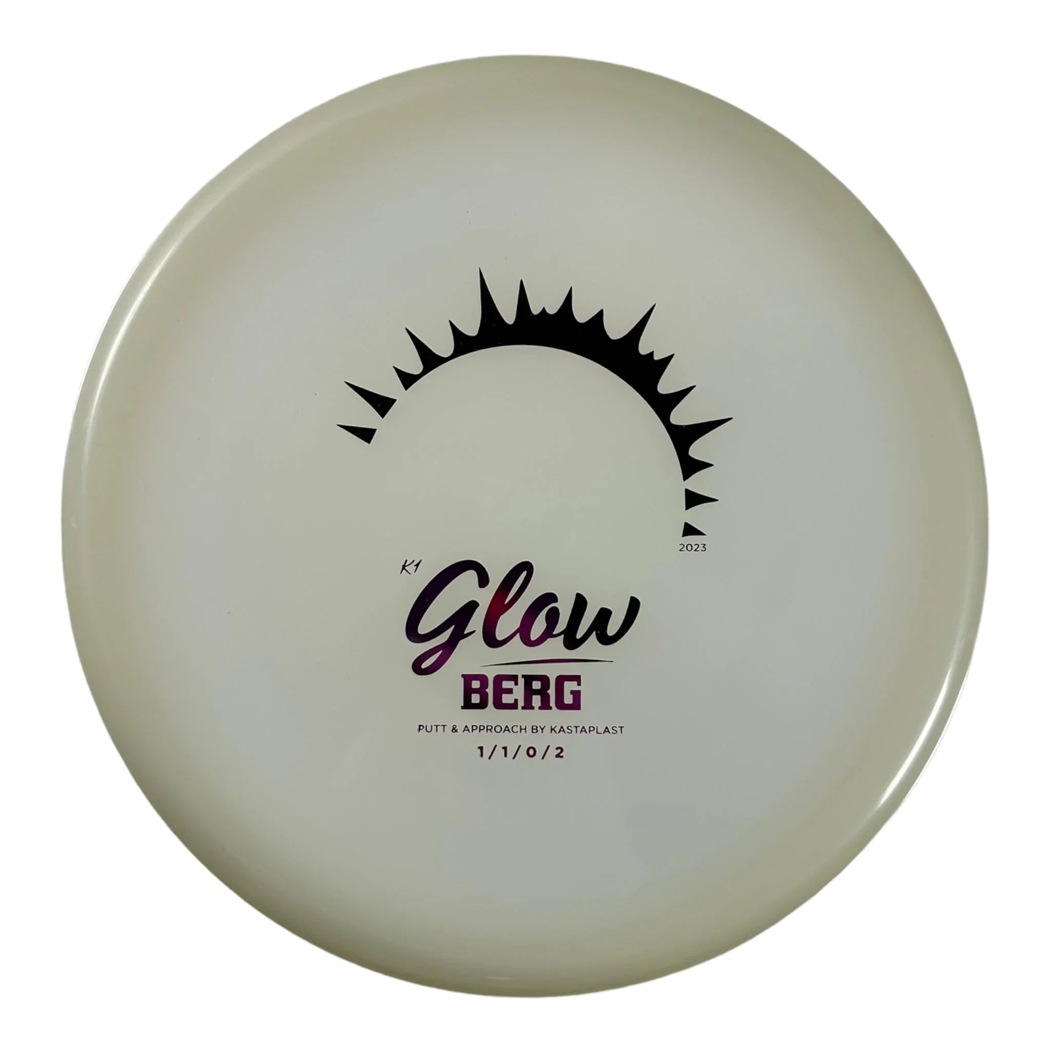 Kastaplast Berg | K1 Glow | Glow/Pink 172g (2022) Disc Golf