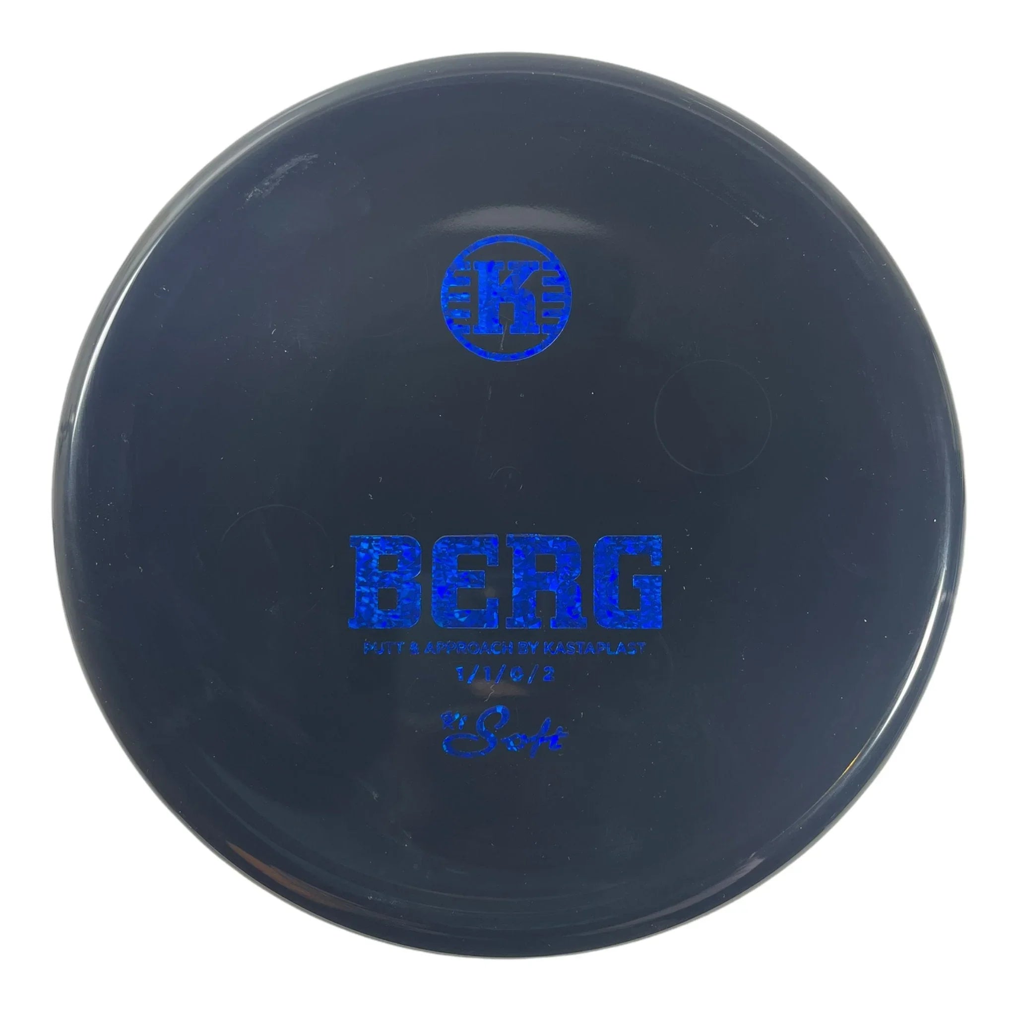 Kastaplast Berg | K1 Soft | Black/Blue 170 - 172g Disc Golf