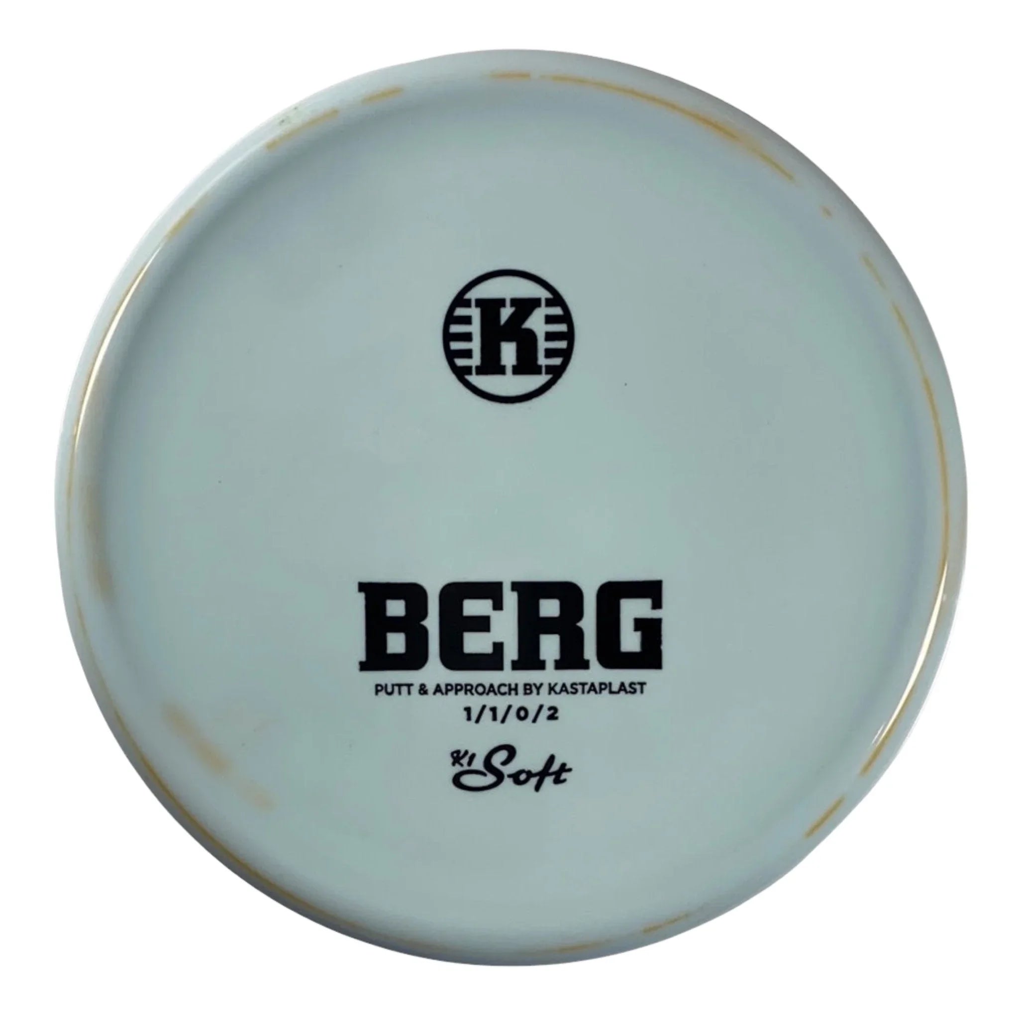 Kastaplast Berg | K1 Soft | Blue/Black 175g Disc Golf