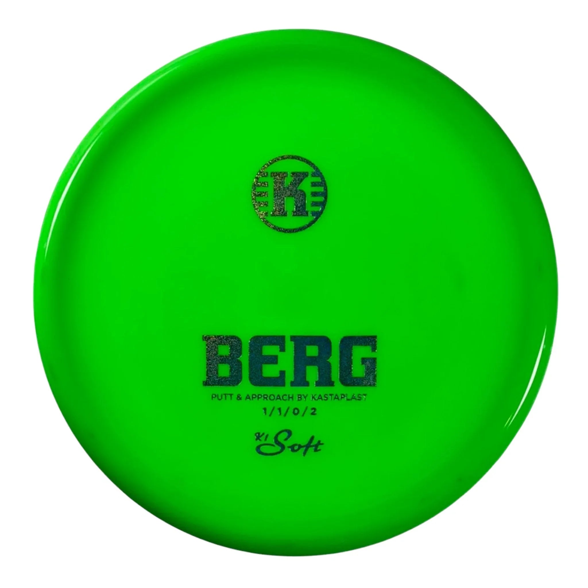 Kastaplast Berg | K1 Soft | Green/Holo 173 - 174g Disc Golf