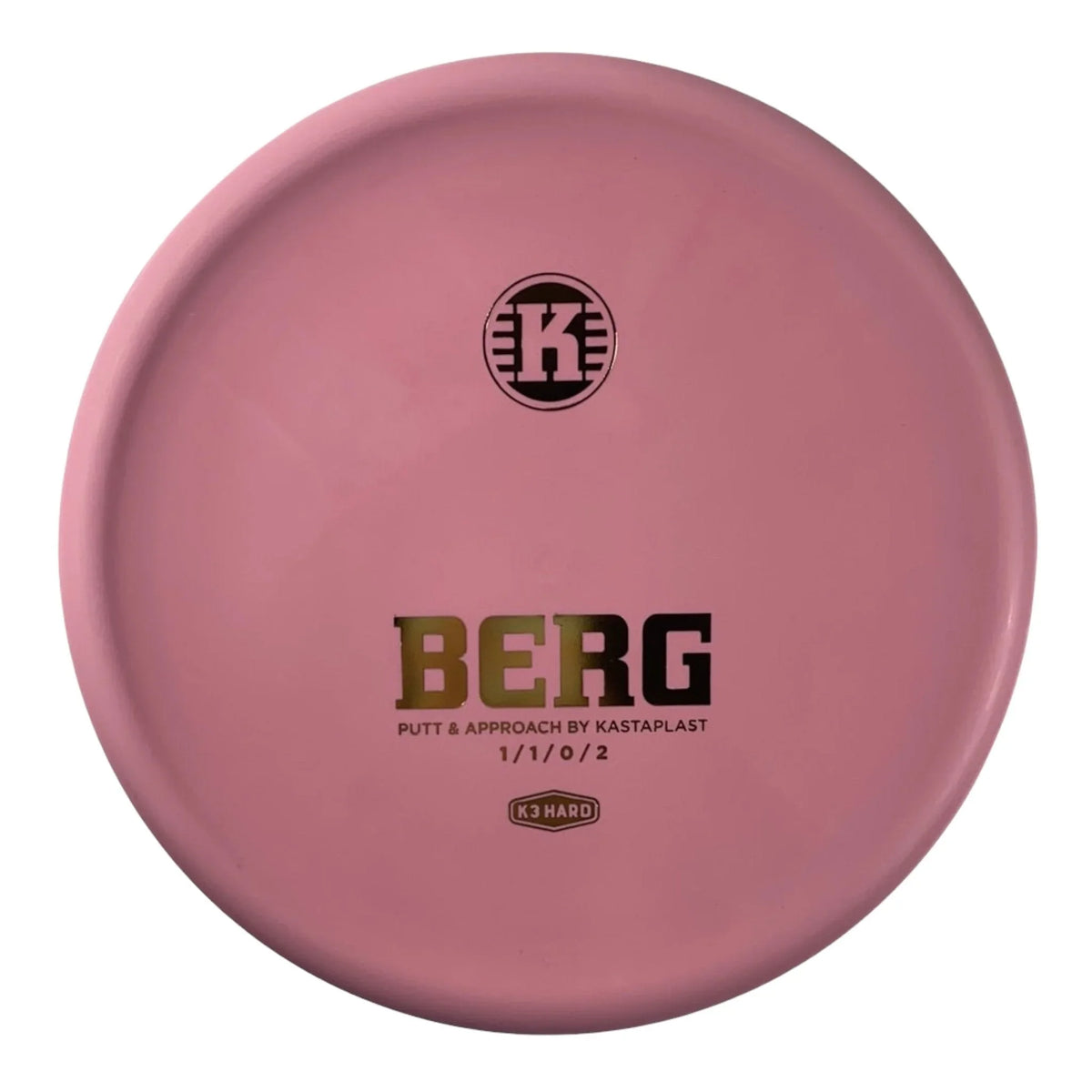 Kastaplast Berg | K3 Hard | Pink/Gold 174 - 175g Disc Golf