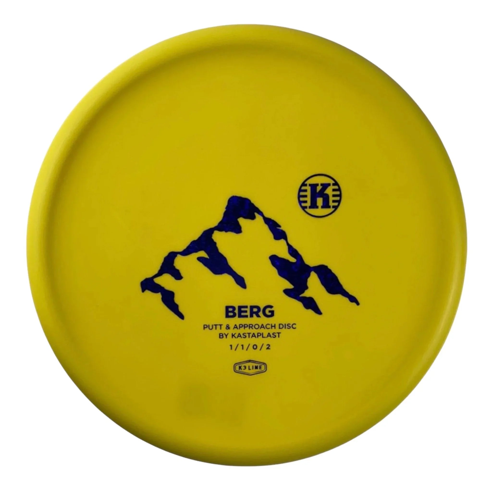Kastaplast Berg | K3 | Yellow/Blue 171 - 172g Disc Golf