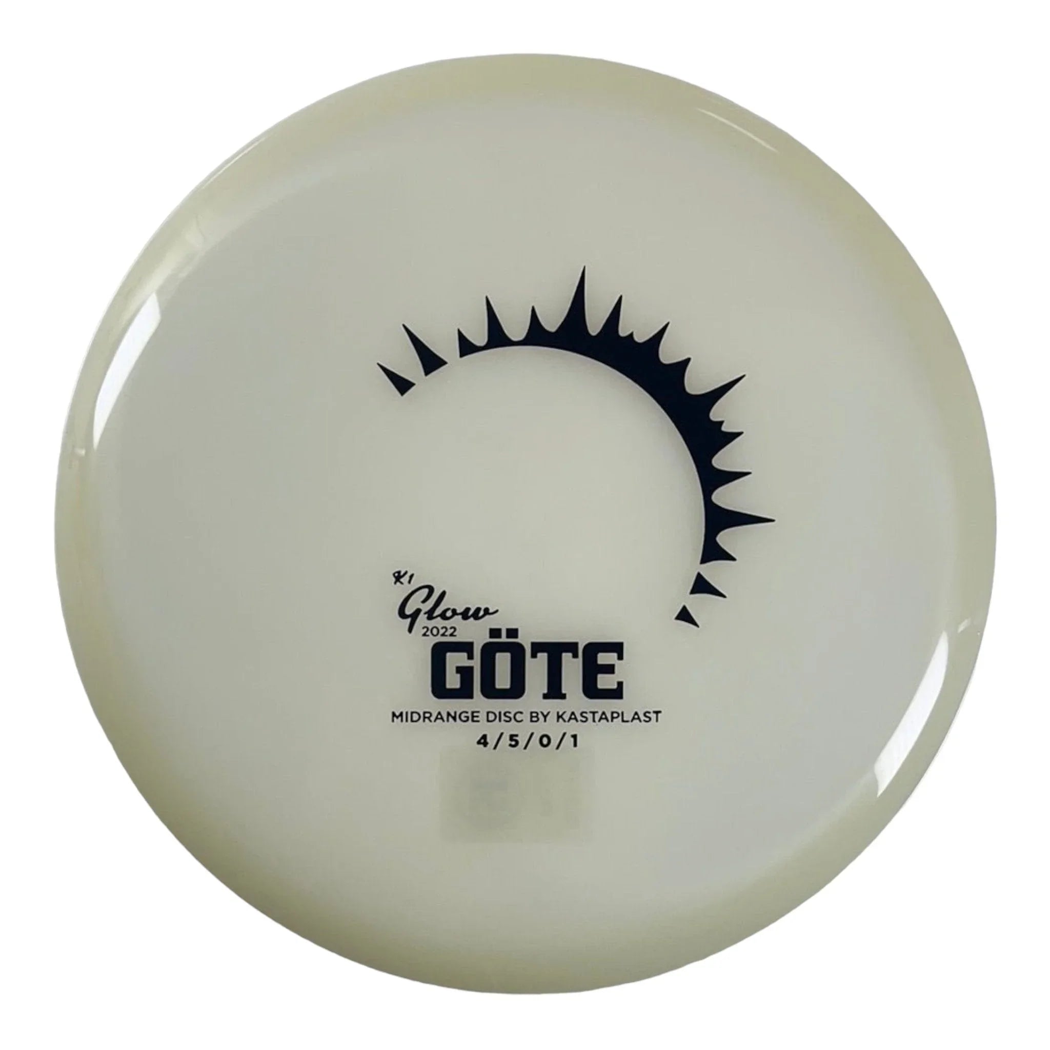 Kastaplast Göte | K1 Glow | Glow/Black 178g (2022) Disc Golf