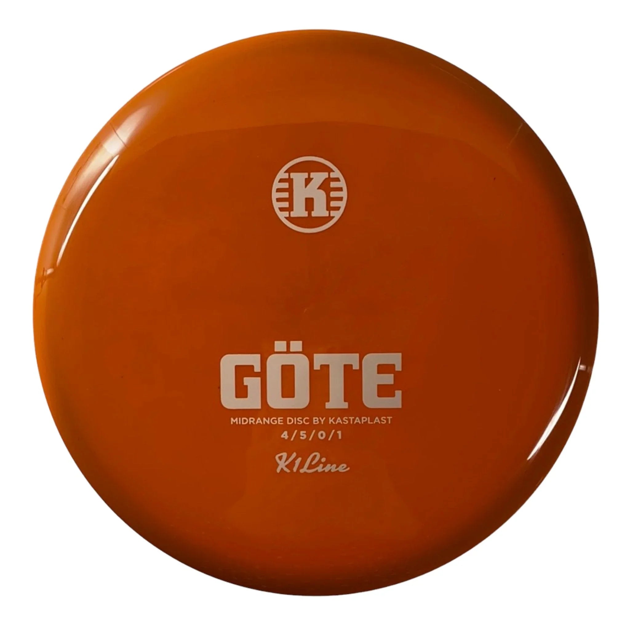 Kastaplast Göte | K1 | Orange/White 178 - 179g Disc Golf