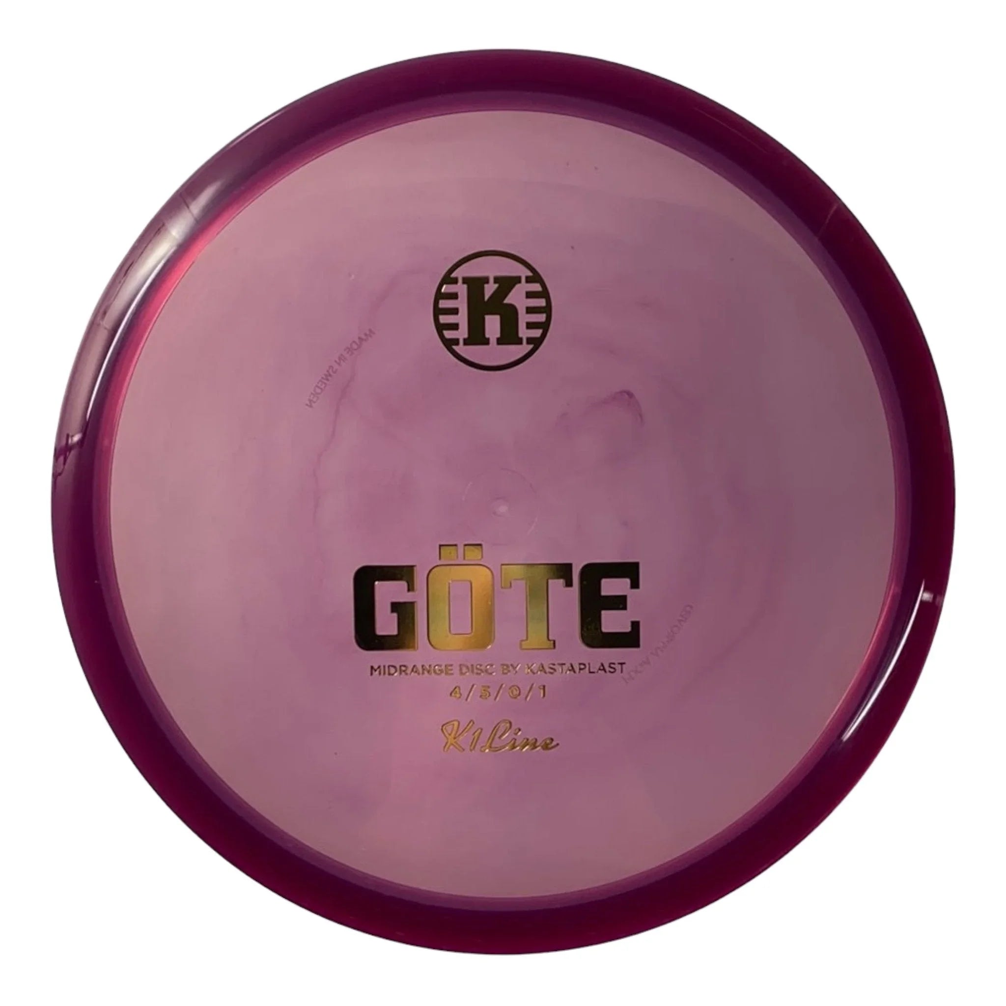 Kastaplast Göte | K1 | Purple/Gold 178 - 179g Disc Golf