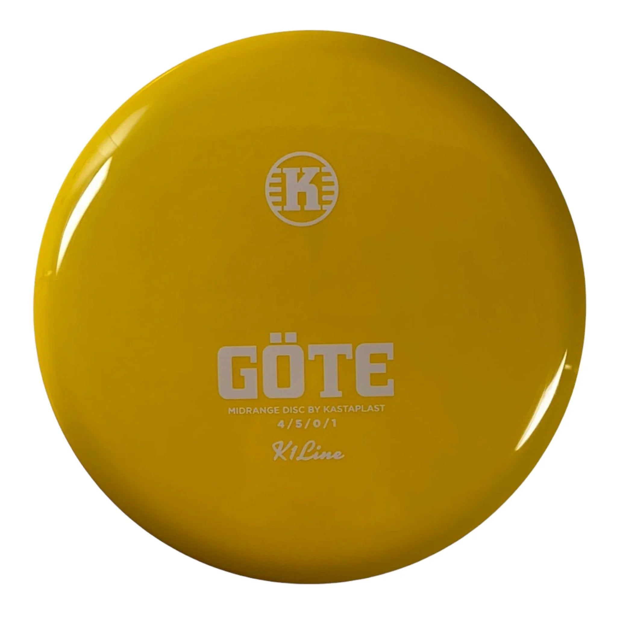 Kastaplast Göte | K1 | Yellow/White 178 - 179g Disc Golf