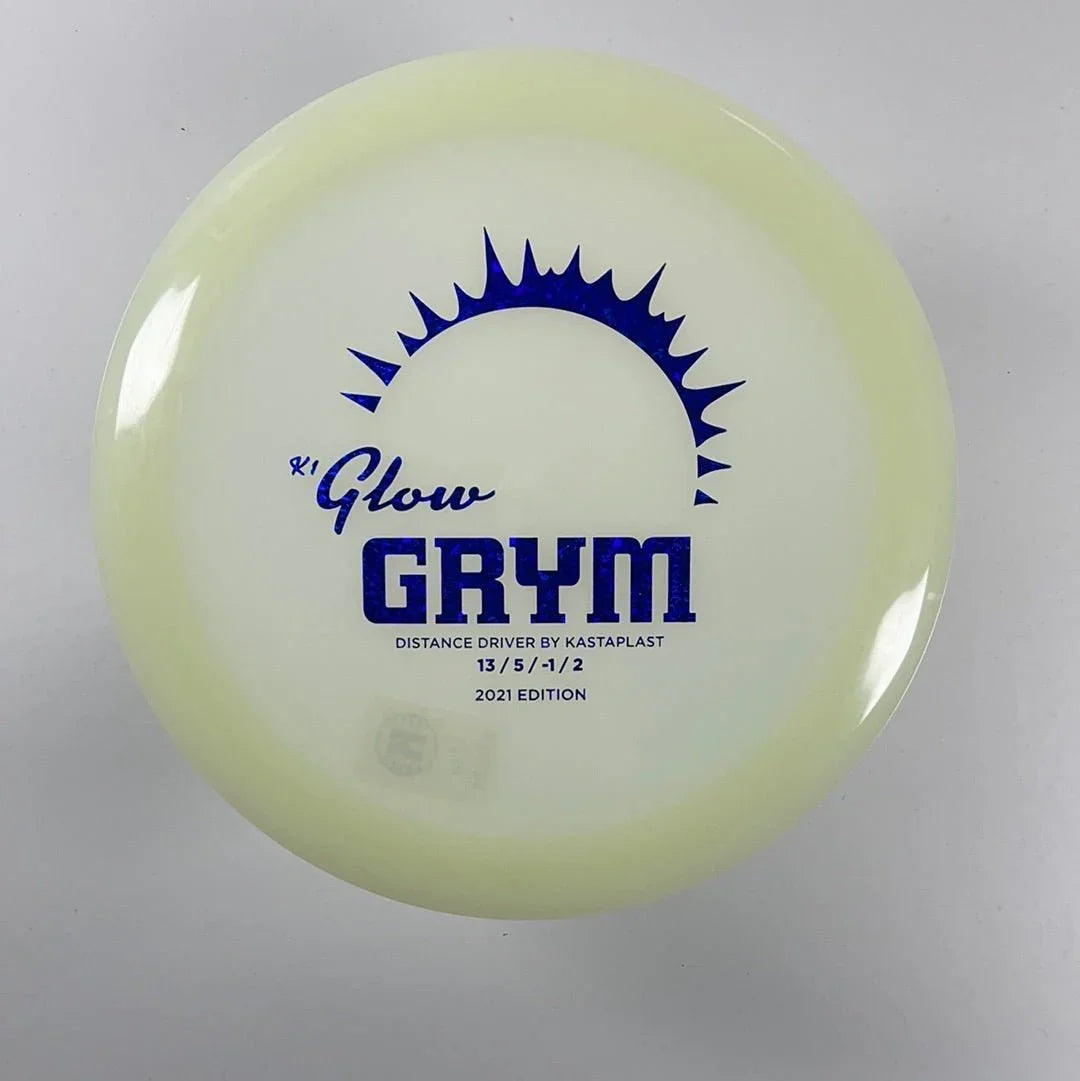 Kastaplast Grym | K1 Glow | Glow/Blue 173g (2021) Disc Golf
