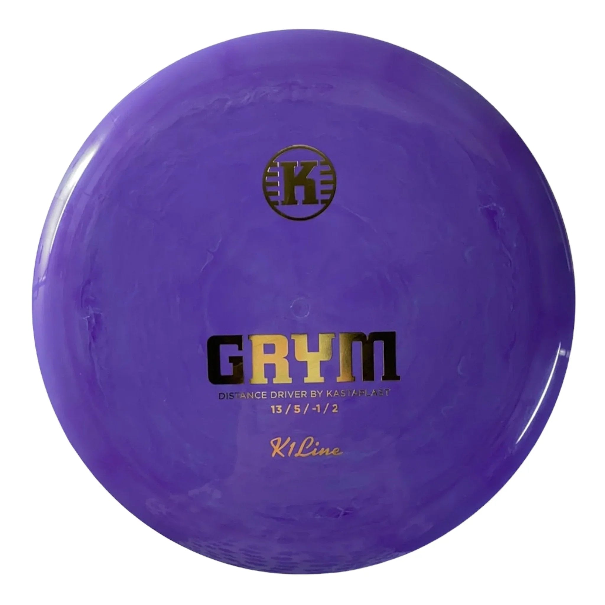 Kastaplast Grym | K1 | Purple/Gold 166g Disc Golf