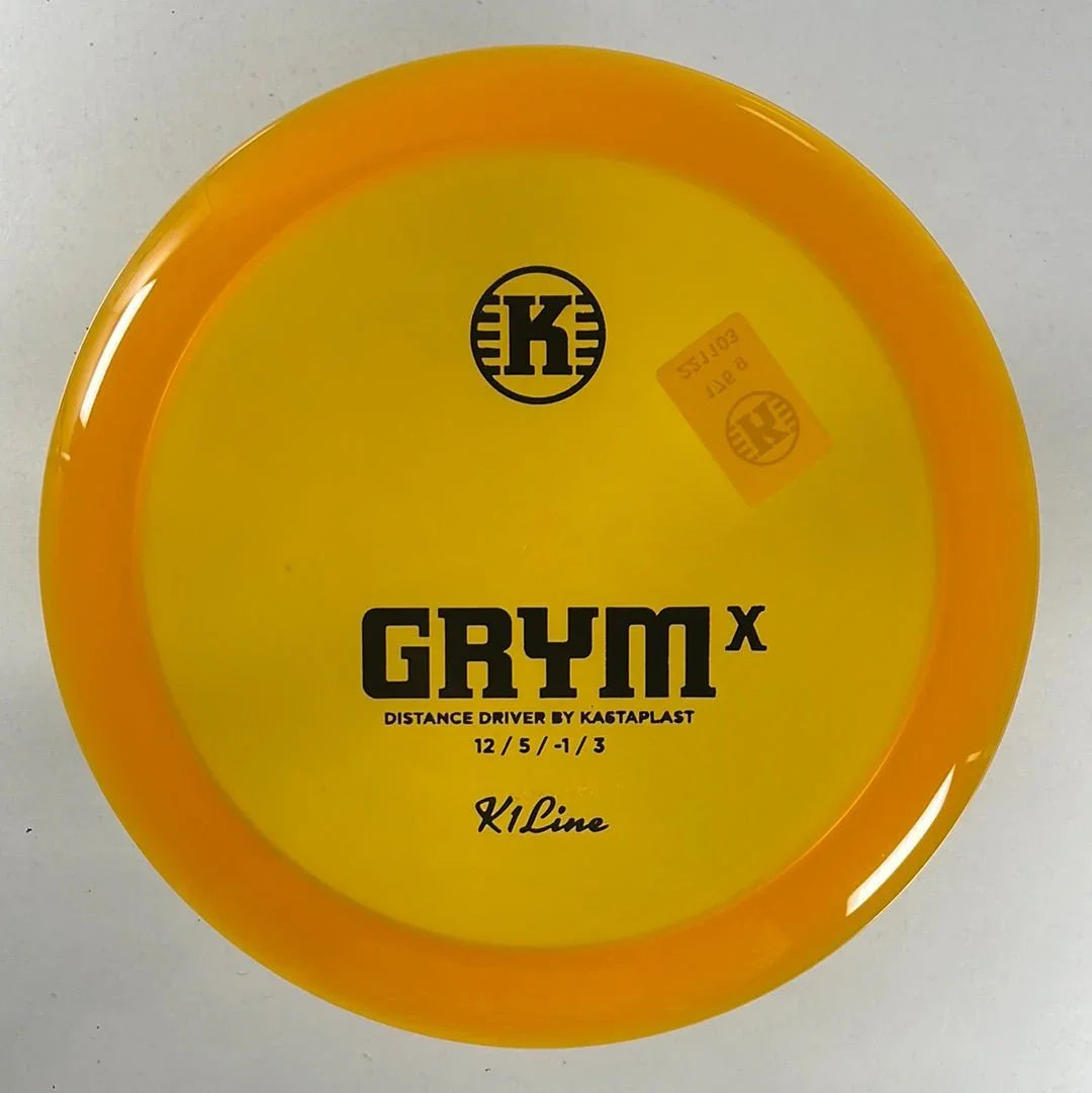Kastaplast Grym X | K1 | Orange/Black 175 - 176g Disc Golf