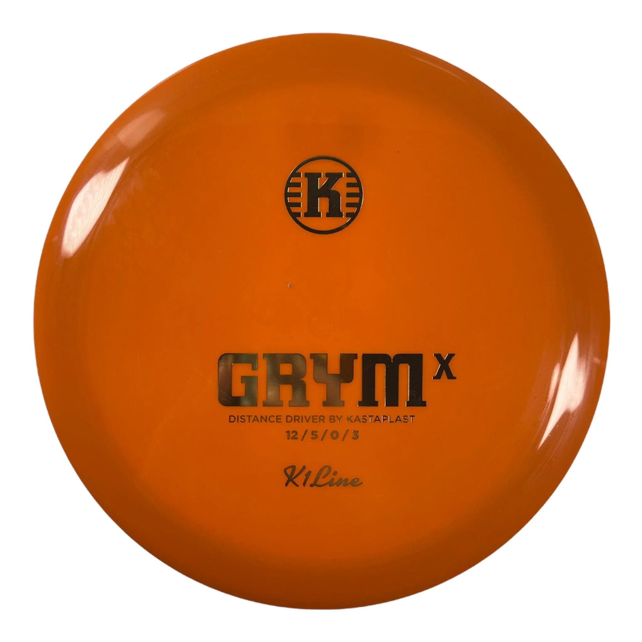 Kastaplast Grym X | K1 | Orange/Gold 173 - 174g Disc Golf