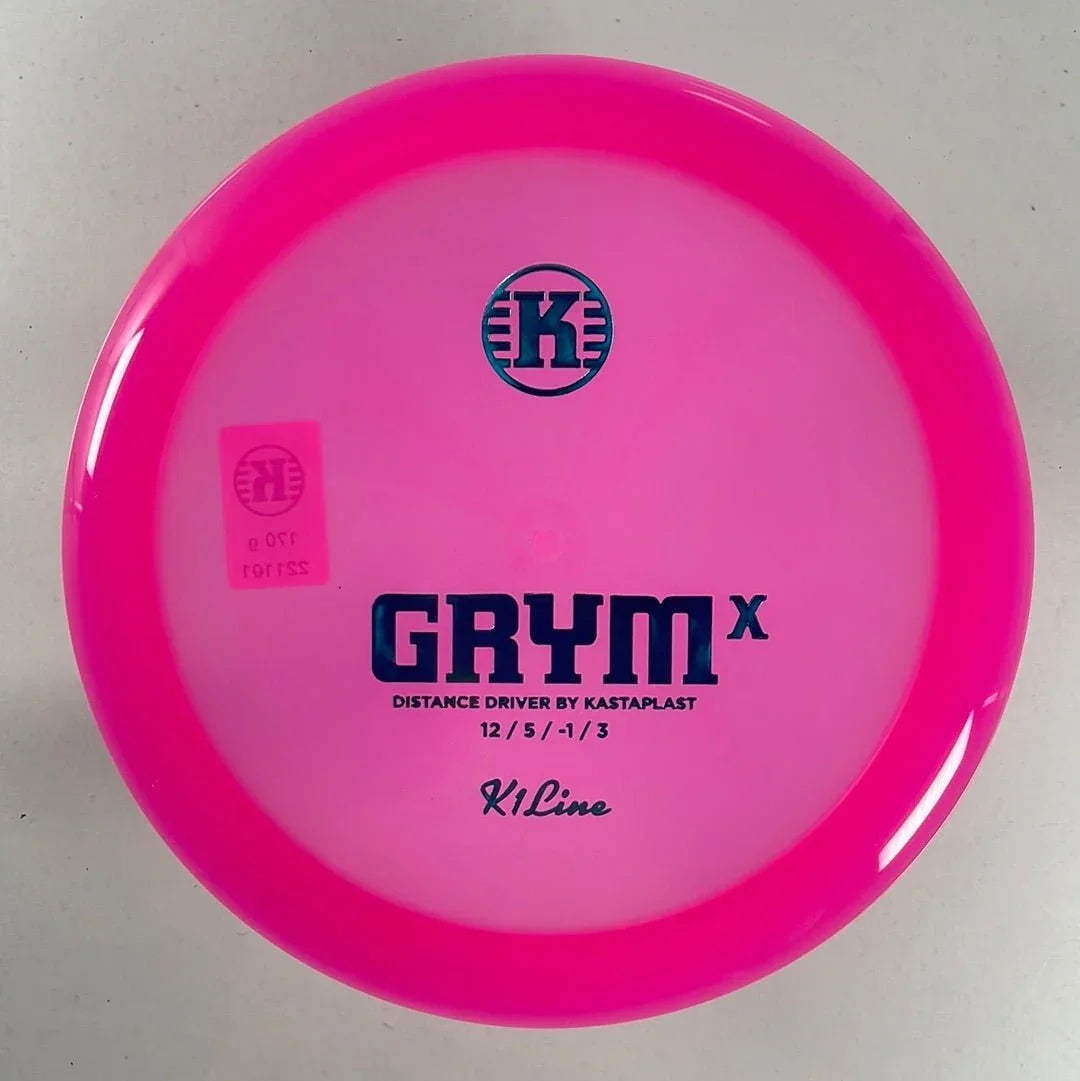 Kastaplast Grym X | K1 | Pink/Blue 170 - 174g Disc Golf