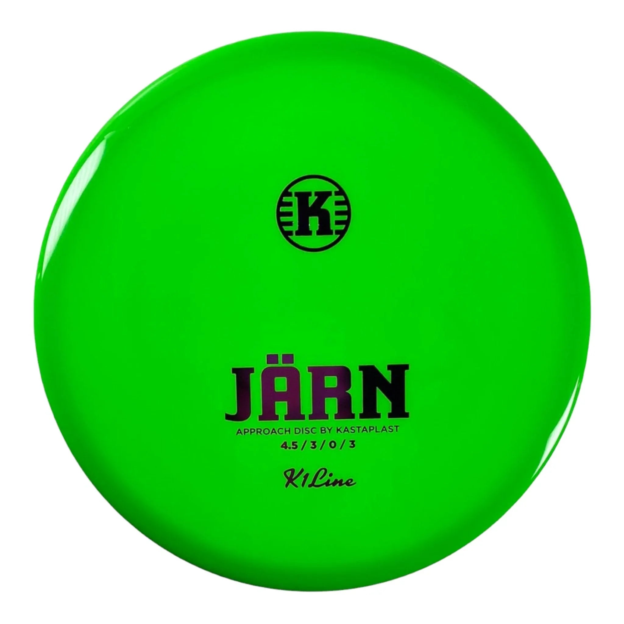 Kastaplast Jarn | K1 | Green/Pink 171g Disc Golf