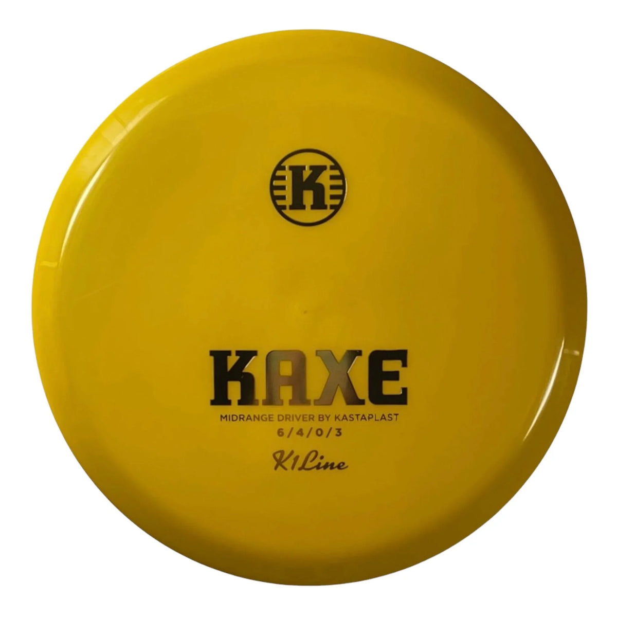 Kastaplast Kaxe | K1 | Yellow/Silver 171 - 174g Disc Golf