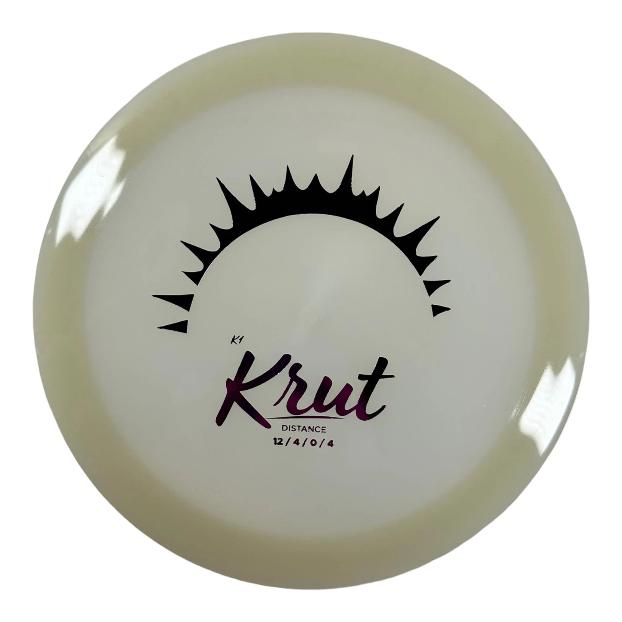 Kastaplast Krut | K1 Glow | Glow/Red 174 - 176g Disc Golf