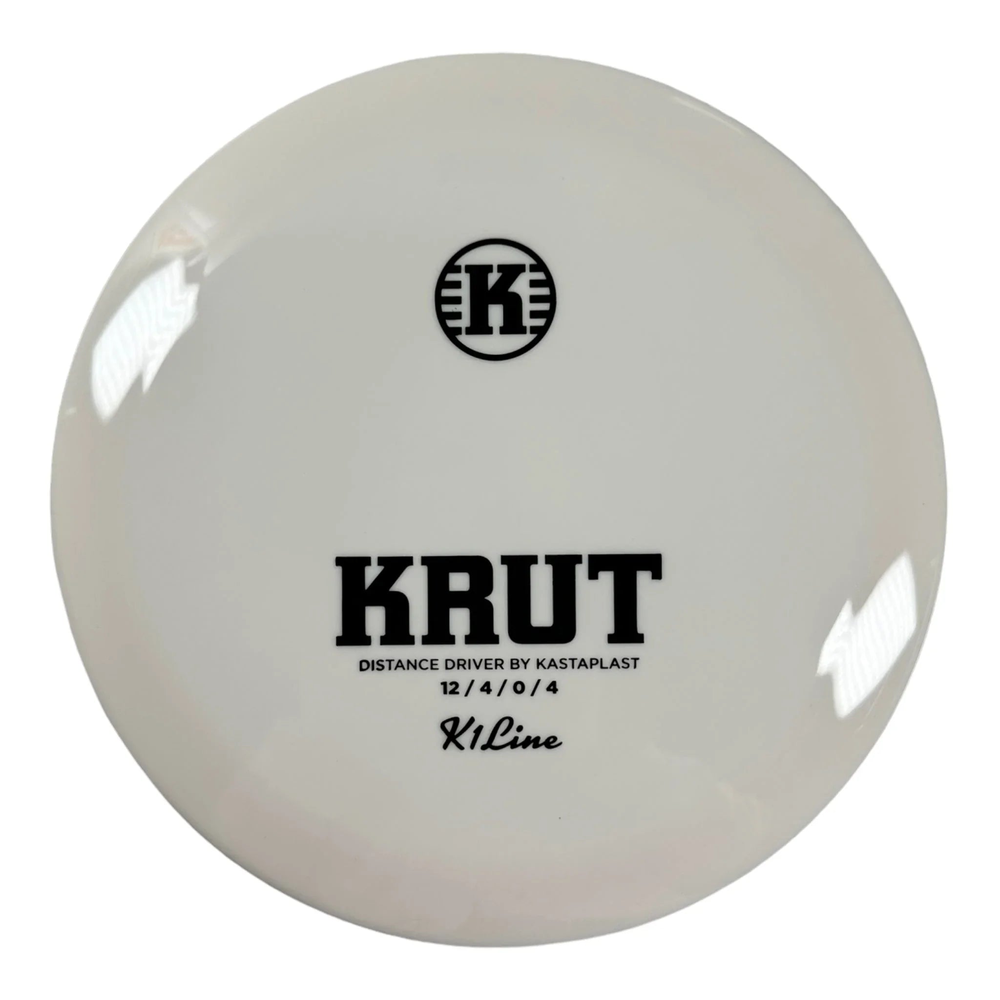 Kastaplast Krut | K1 | White/Black 172 - 176g Disc Golf