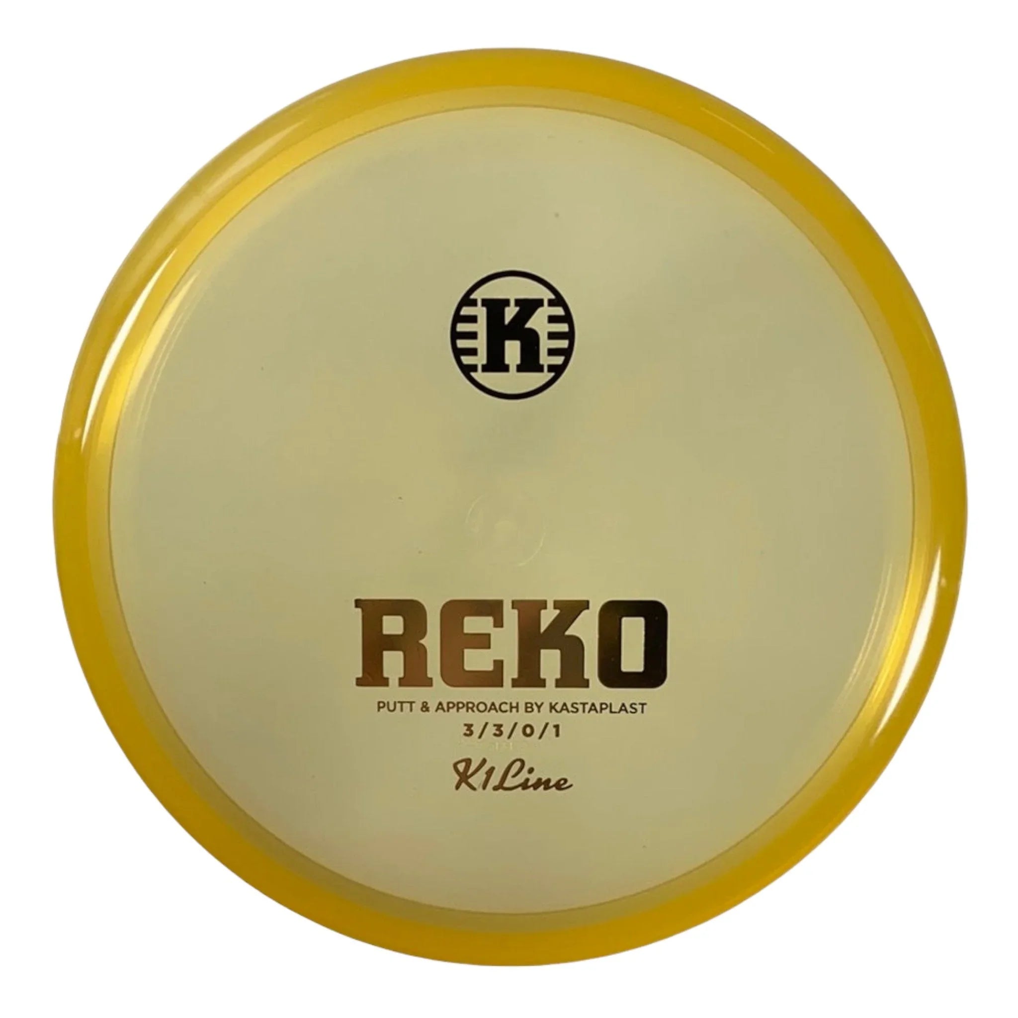 Kastaplast Reko | K1 | Tan/Gold 171 - 172g Disc Golf