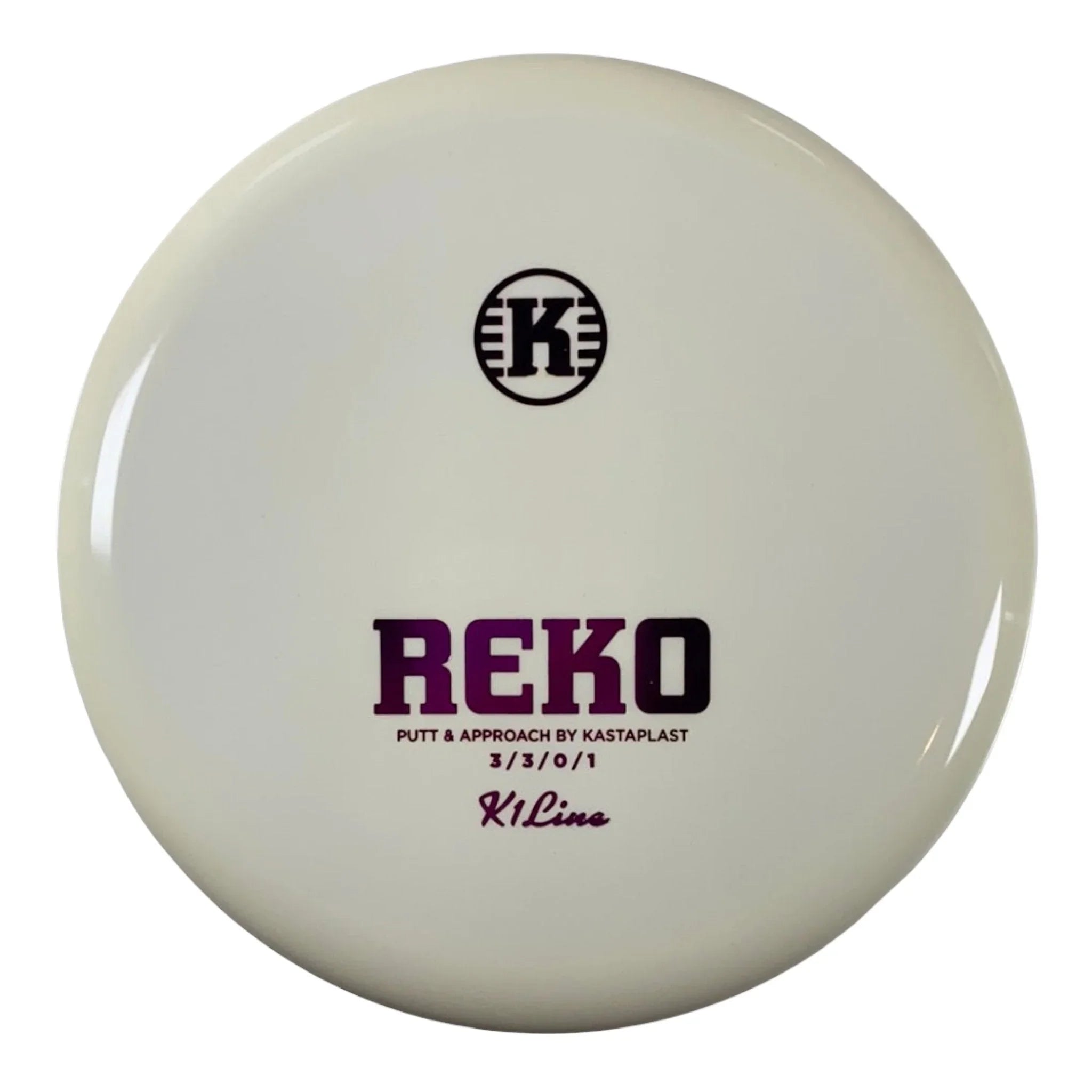 Kastaplast Reko | K1 | White/Pink 171 - 172g Disc Golf